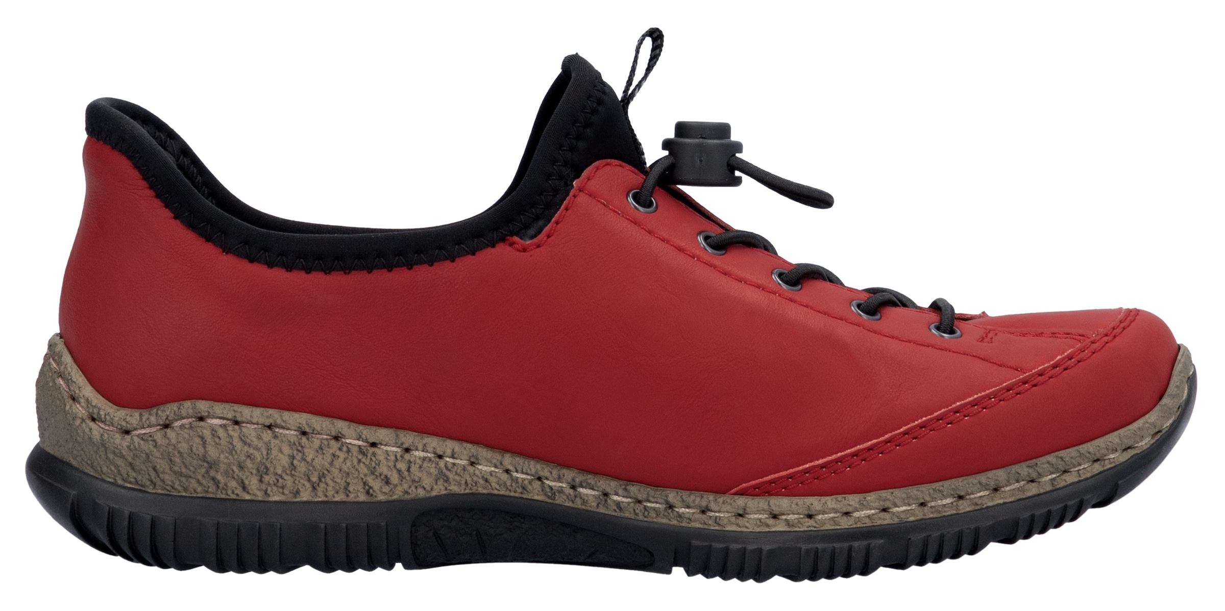 Rieker Slip-On Sneaker »Ready2GO«, Schlupfschuh, Freizeitschuh, Halbschuh mit MemoSoft-Ausstattung