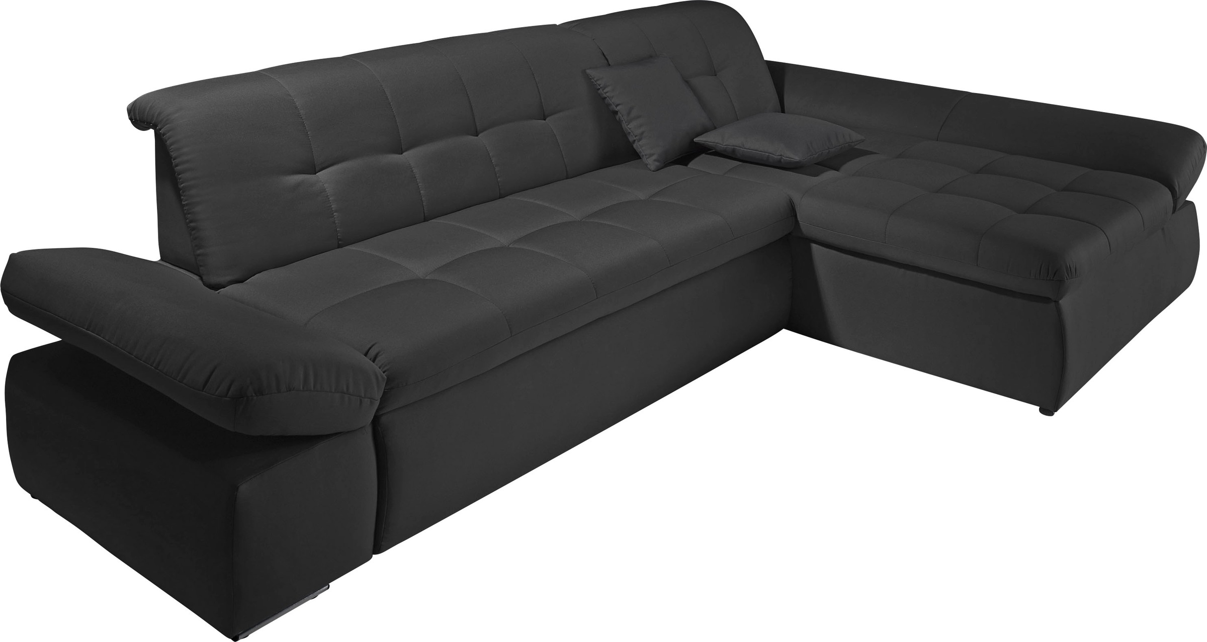 INOSIGN Ecksofa »L-Form«, wahlweise mit Armlehn- und Bettfunktion