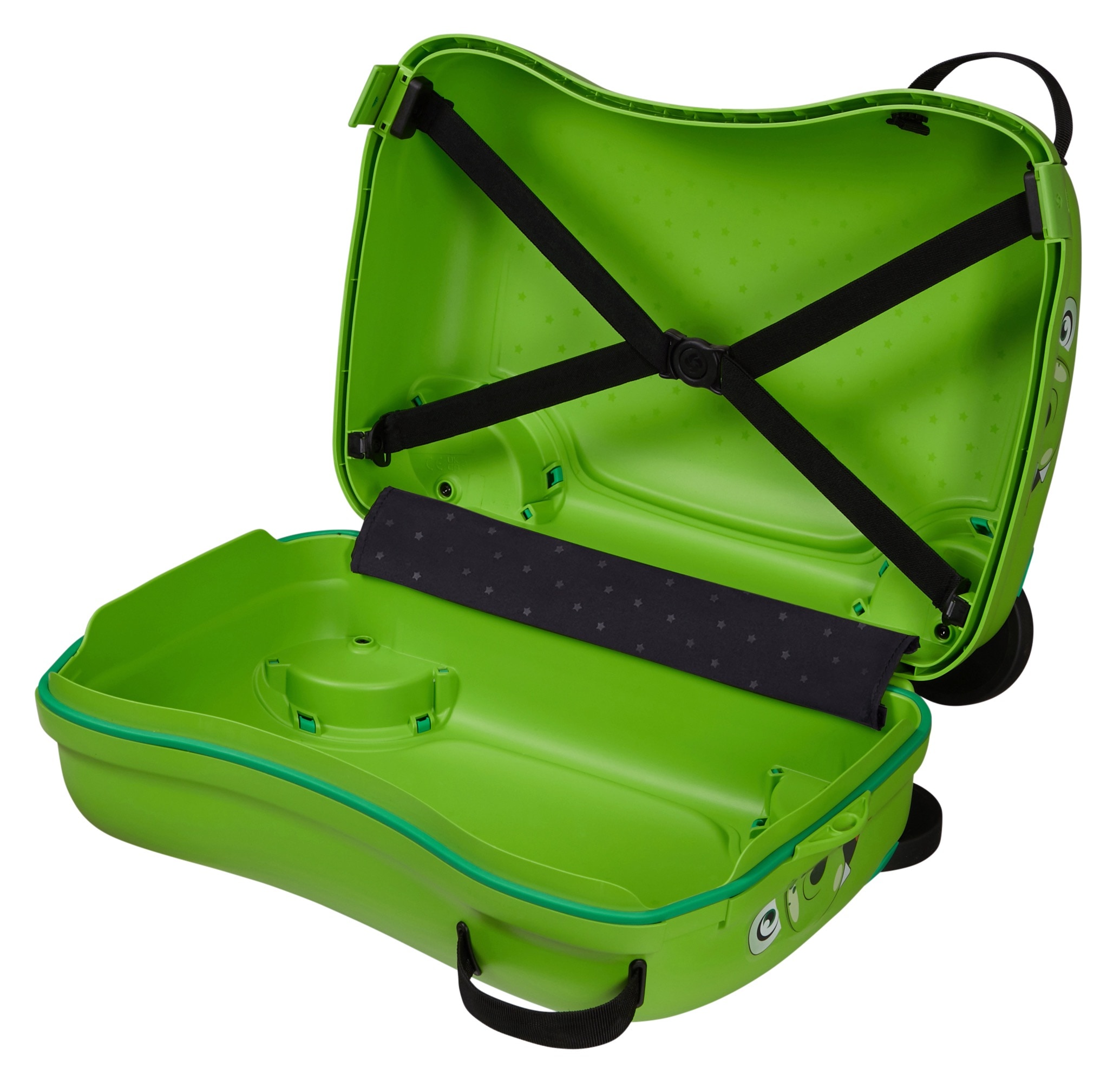 Samsonite Kinderkoffer »DREAM2GO DINOSAUR D.«, 4 Rollen, Kindertrolley Kindergepäck Handgepäck zum Sitzen und Ziehen