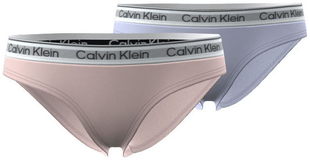 Calvin Klein Underwear Brasilslip »2PK BIKINI« Packung, 2er-Pack, 2 Stk. mit Logobund
