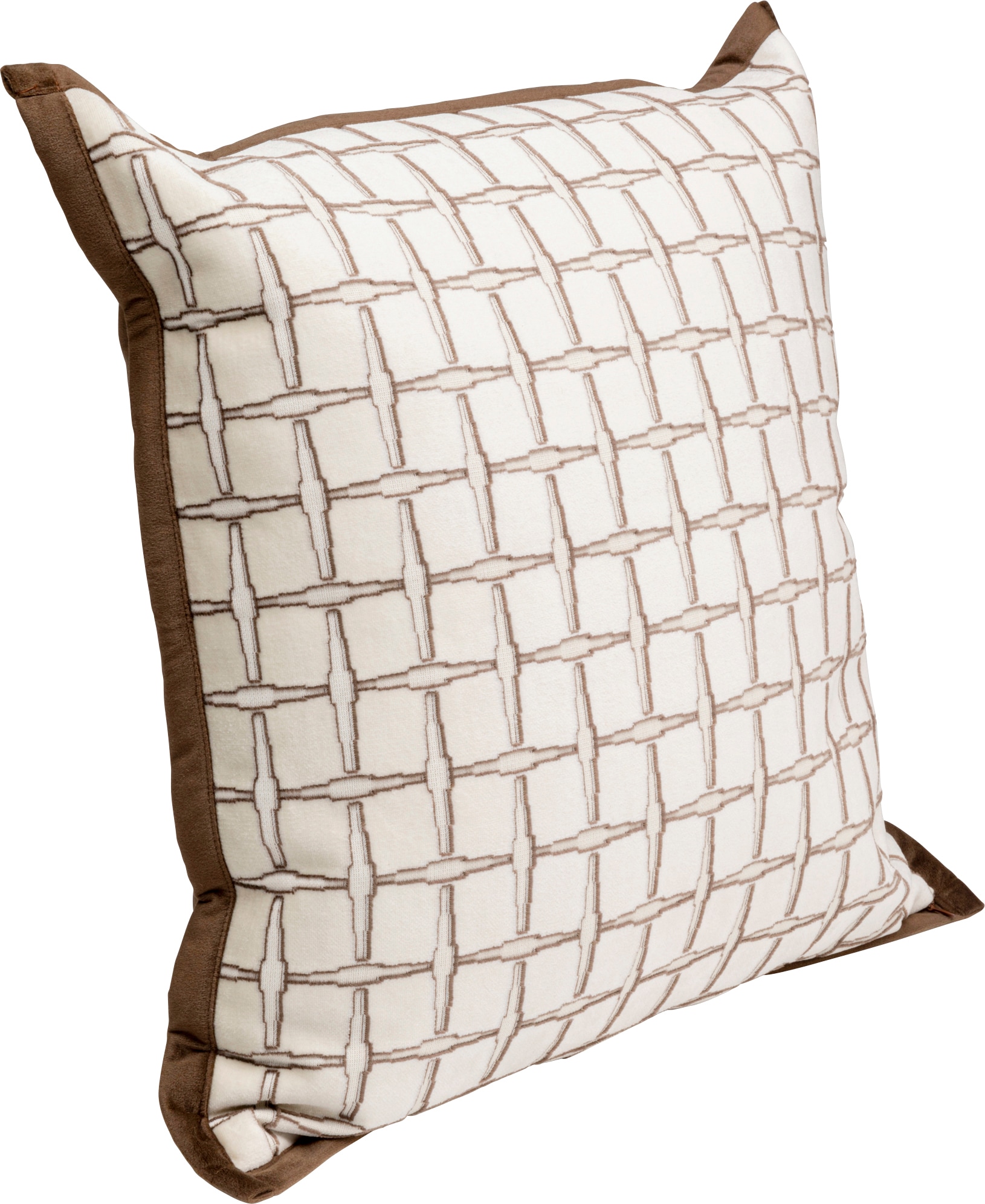 Kare Design Dekokissen »Chain, Kissenhülle mit Füllung, 45x45 cm« stützt Kopf und Nacken angenehm und sorgt für erholsamen Schlaf