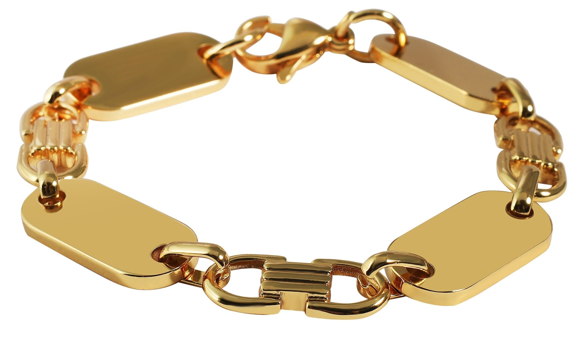 Adelia´s Armband »Unisex Armband aus Edelstahl 21 cm«