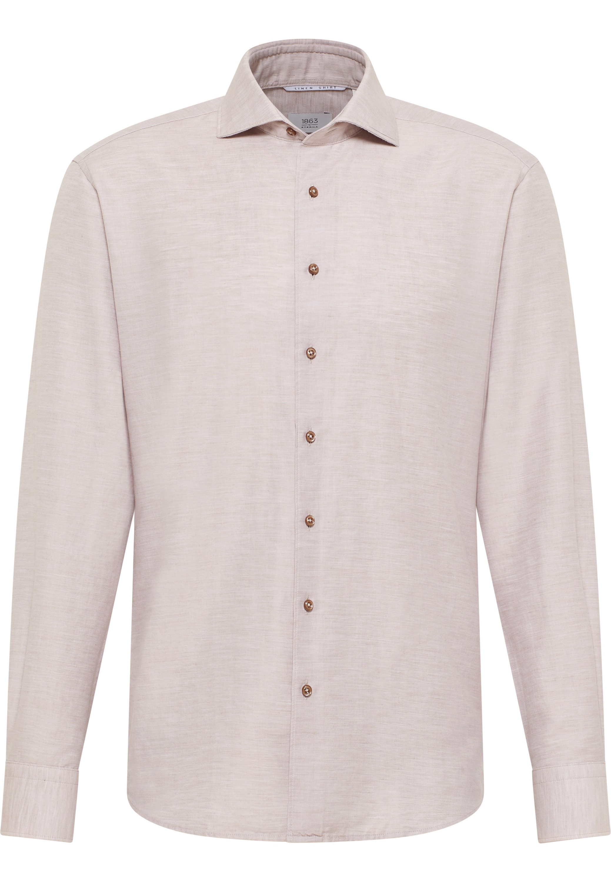 Eterna Langarmhemd »MODERN FIT« EASY IRON (bügelleicht)
