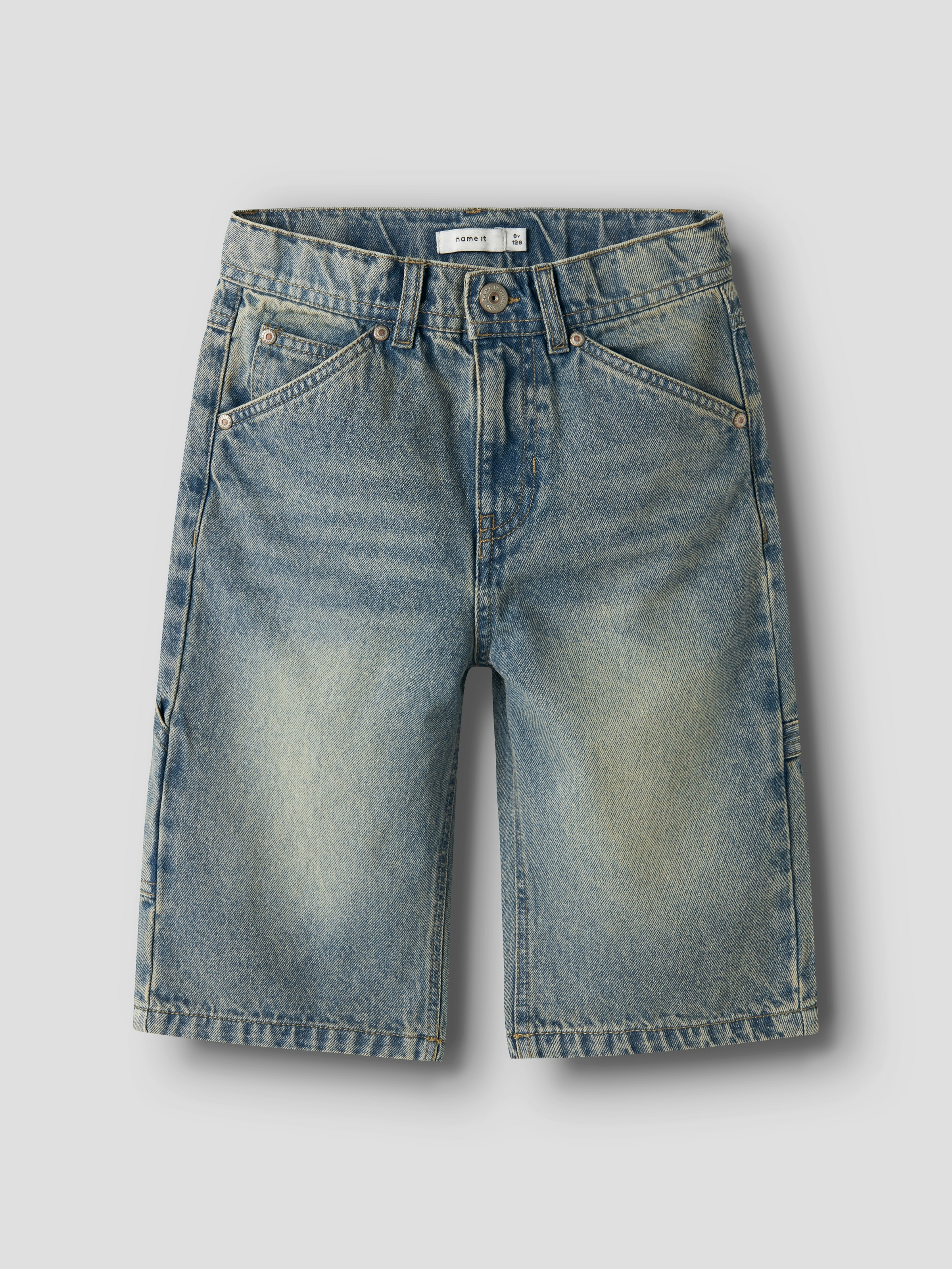 Name It Jeansbermudas »NKMRYAN BERMUDA 3800-IM NOOS« Baumwolle, Skater Fit