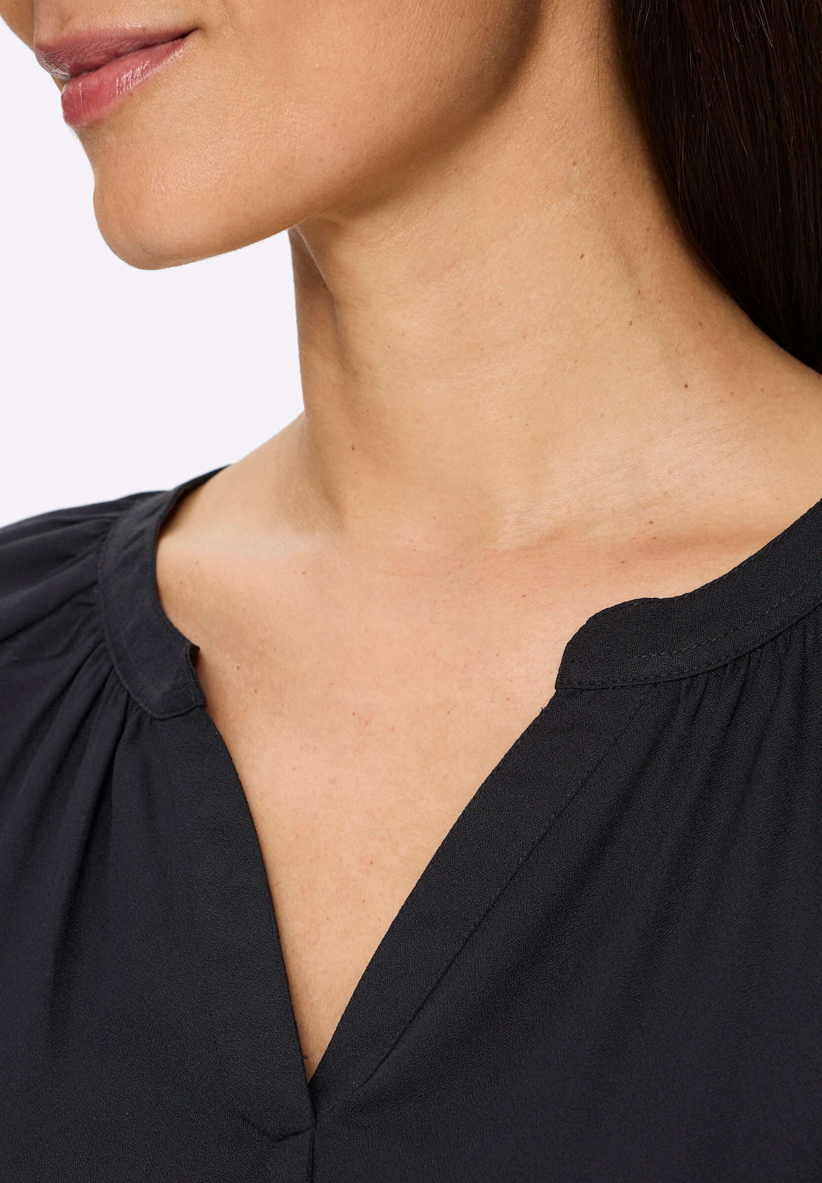 heine Schlupfbluse »Bluse Schlupfbluse mit Schriftzug«