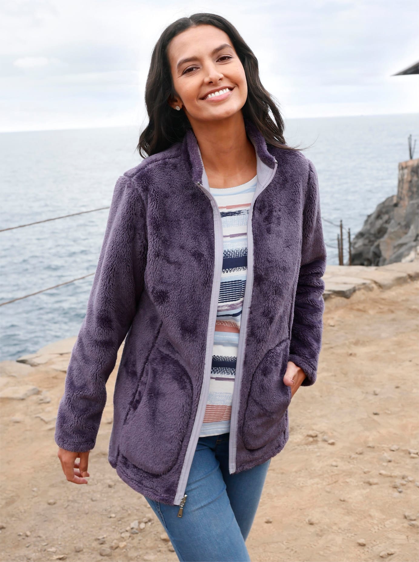 Casual Looks Fleecejacke