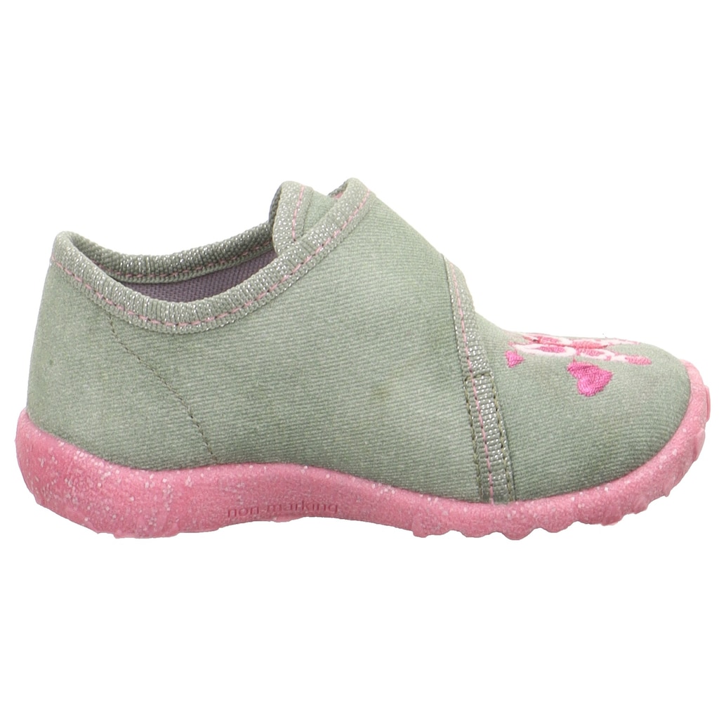 Superfit Hausschuh »SPOTTY WMS: Mittel«, mit Klettverschluss