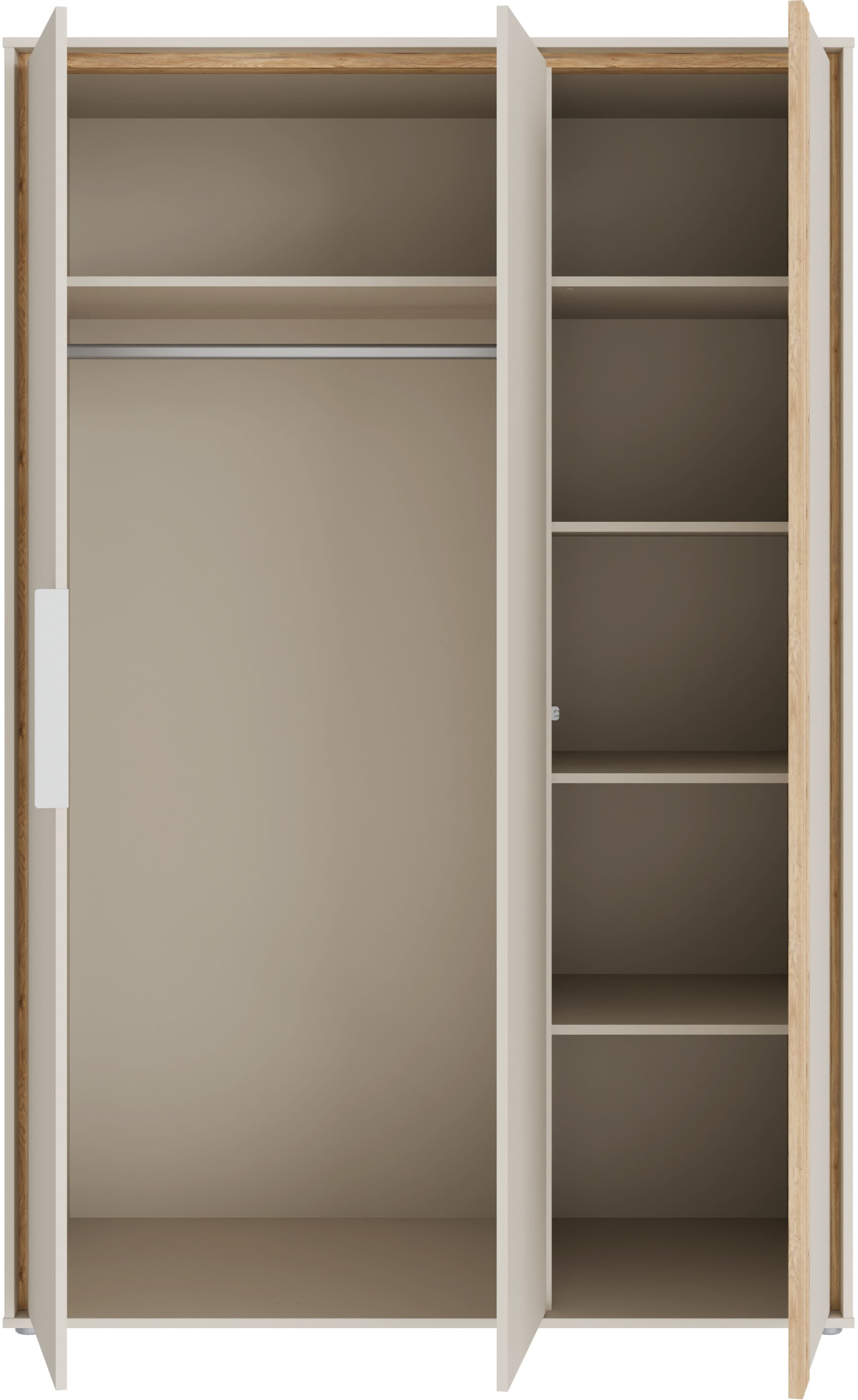 FORTE Kleiderschrank in zwei Größen erhältlich