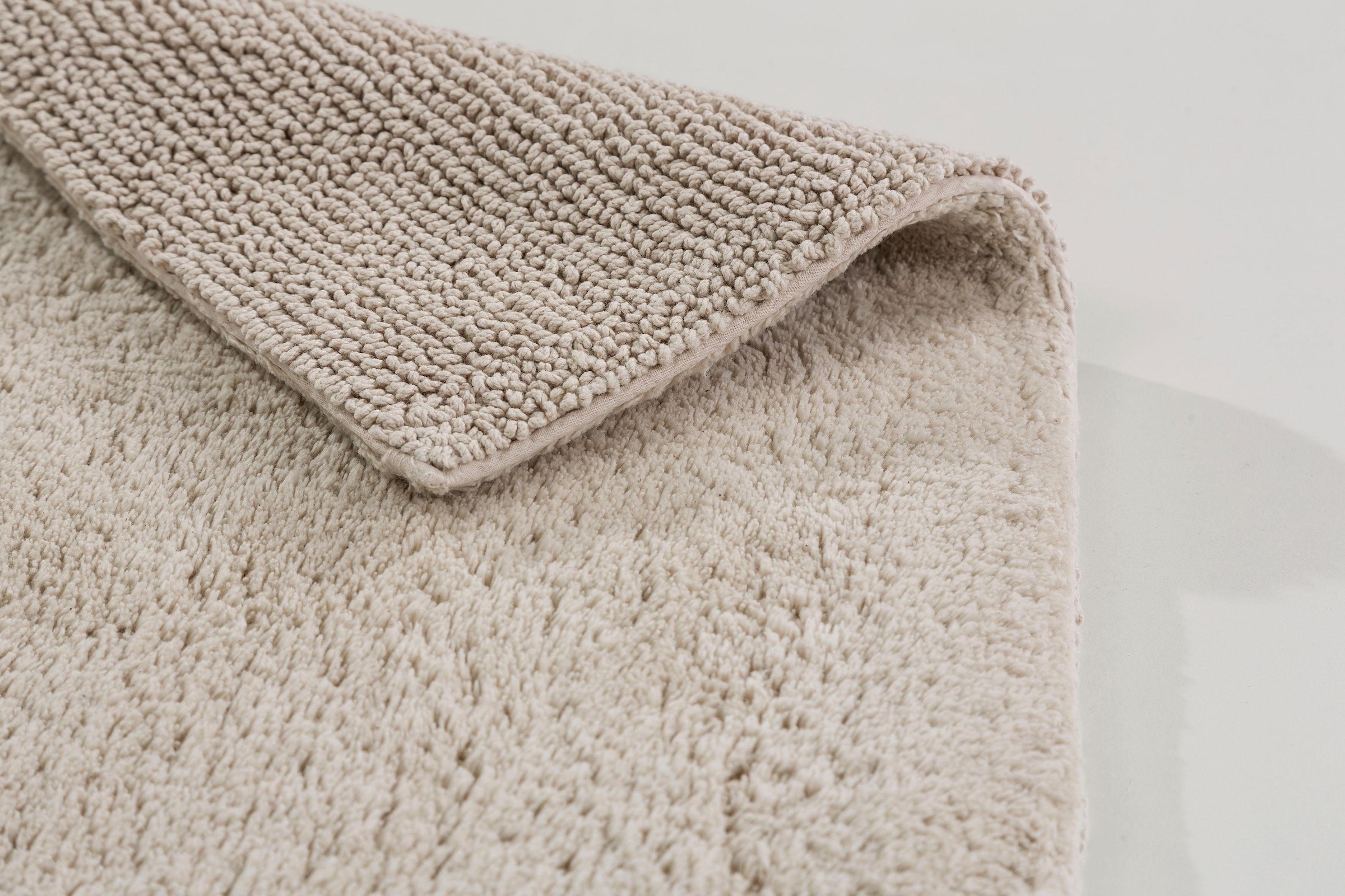 SCHÖNER WOHNEN-Kollektion Badematte »Bahamas  Uni« Höhe 30 mm fußbodenheizungsgeeignet beidseitig verwendbar