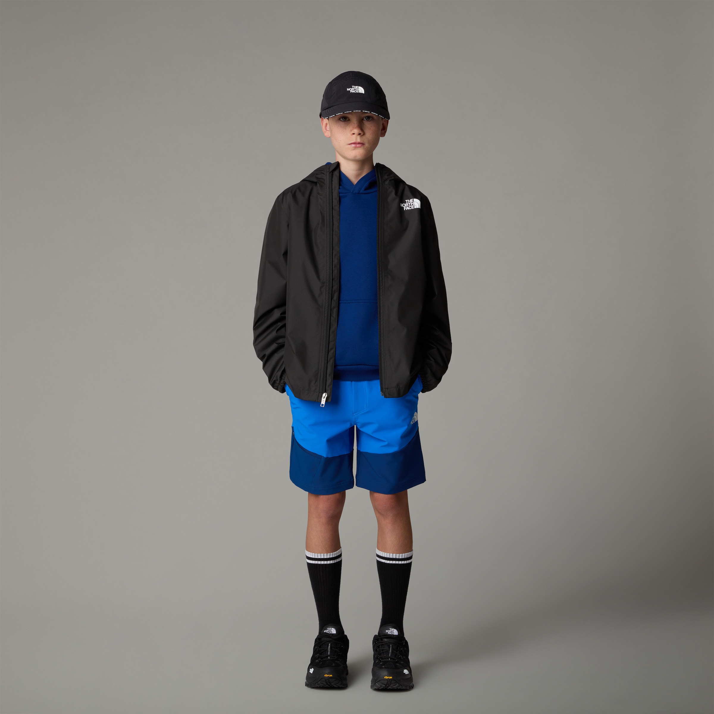 The North Face Regenjacke »TEEN ZIPLINE RAIN JACKET«, (1 St.), für Kinder