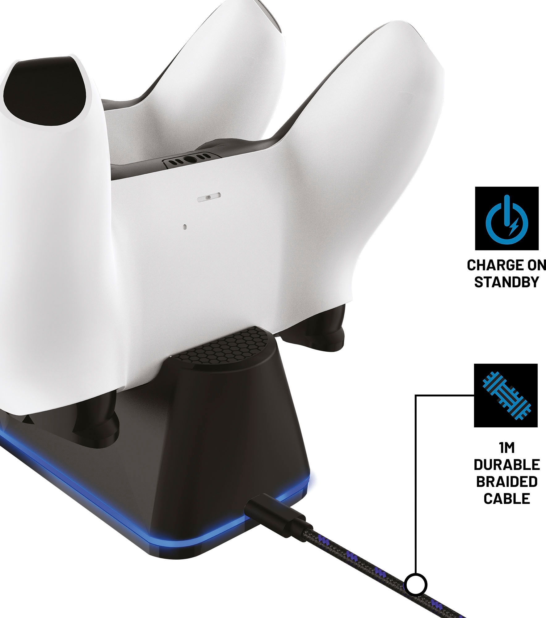 Stealth Controller-Ladestation »PS5 Twin Charging Dock inkl. Kabel«