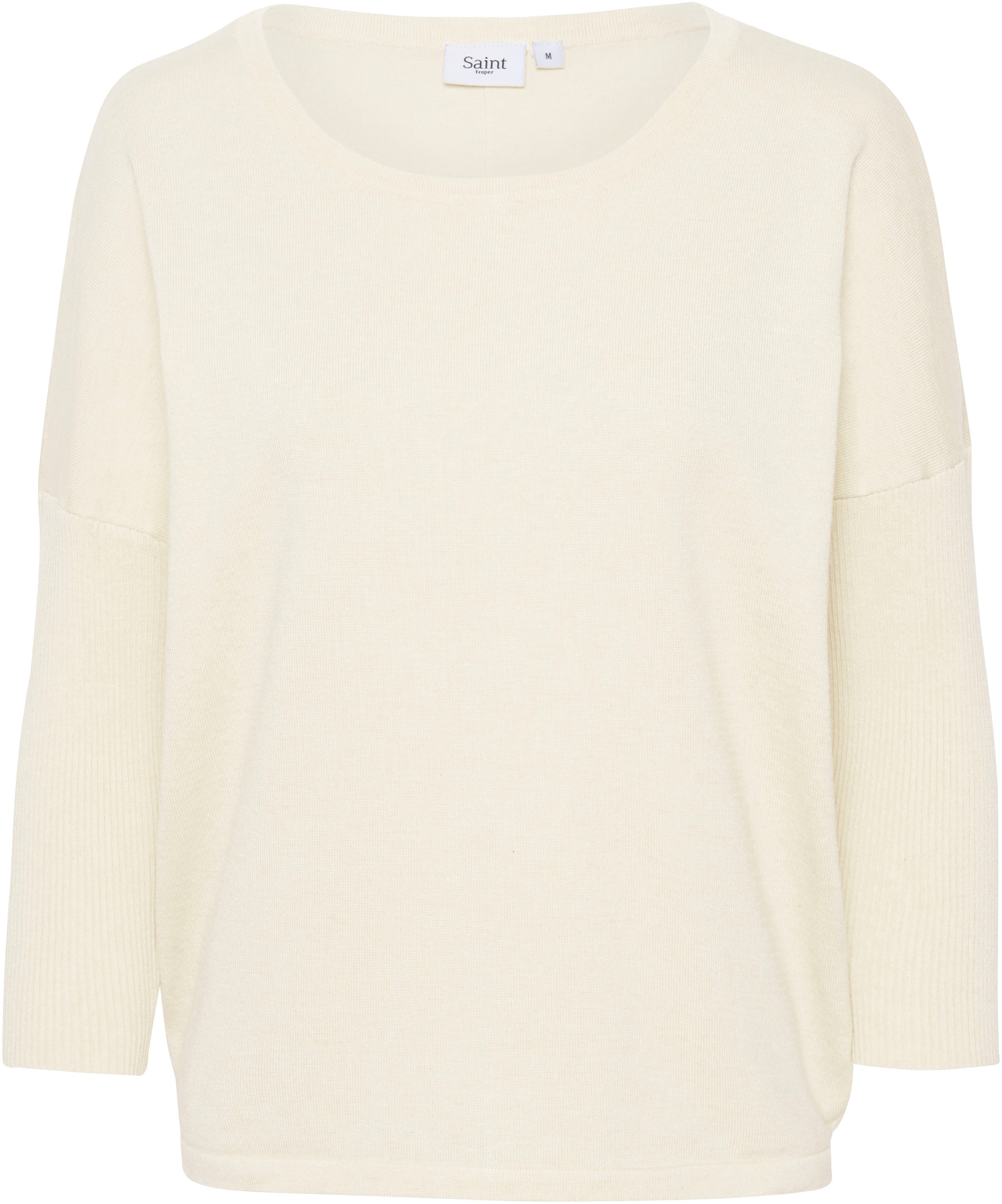 Saint Tropez Rundhalspullover »A2561, MilaSZ R-Neck«