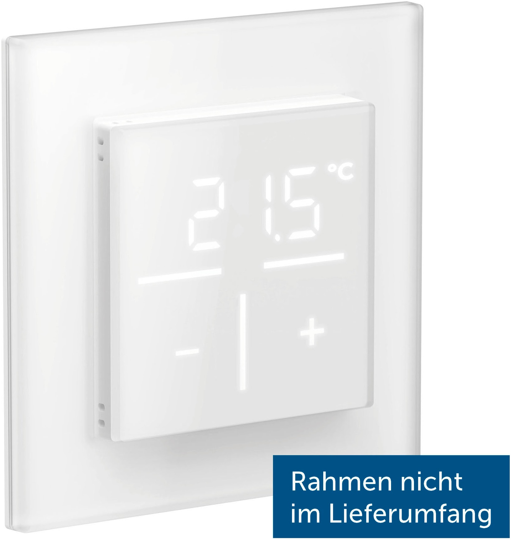 Homematic IP Smart-Home-Zubehör »Glas-Wandthermostat mit CO2-Sensor«