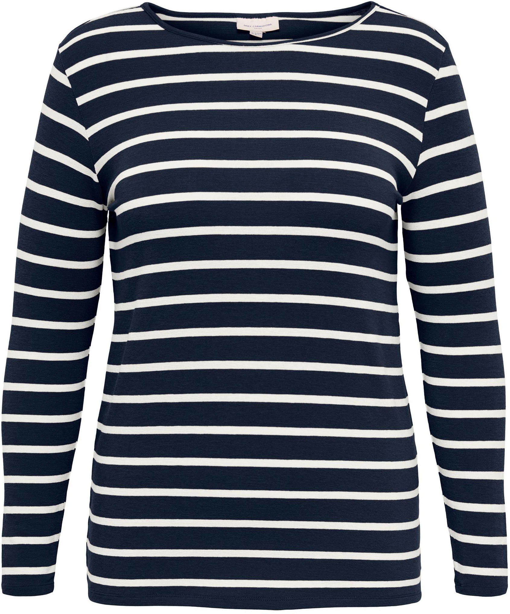 ONLY CARMAKOMA Langarmshirt »CARELKE L/S TOP JRS« online bei OTTO | T-Shirts