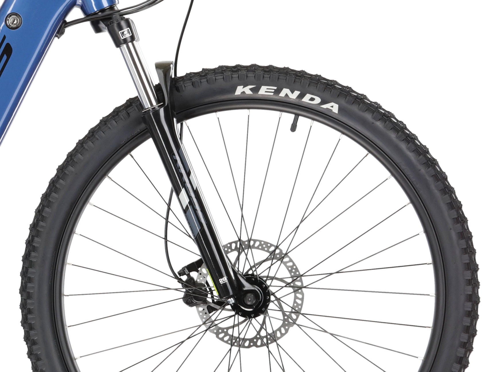 Kross E-Bike »E-MTB Hexagon Boost 3.0 29 Zoll blau«, 8 Gang, Shimano, ACERA M360, Mittelmotor 250 W, Pedelec, Elektrofahrrad für Damen und Herren