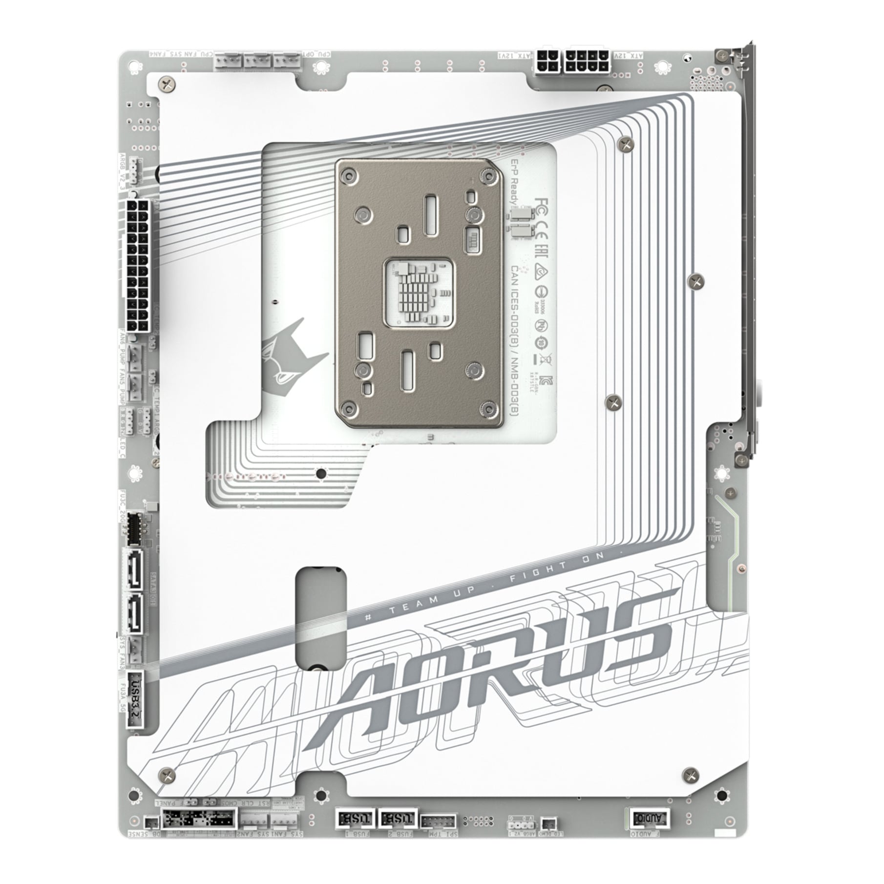 Gigabyte Mainboard »X870 AORUS STEALTH ICE Mainboard – Unterstützt AMD Ryzen 9000 CPUs, di«