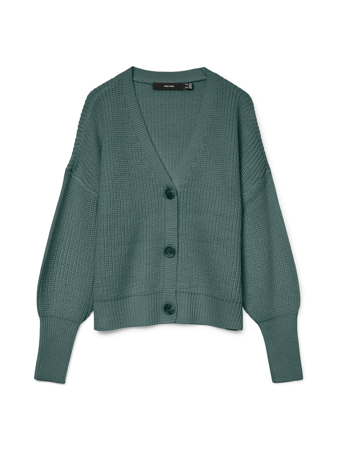 Vero Moda Strickjacke »VMLEA LS V-NECK CUFF CARDIGAN NOOS«, mit Knopfleiste