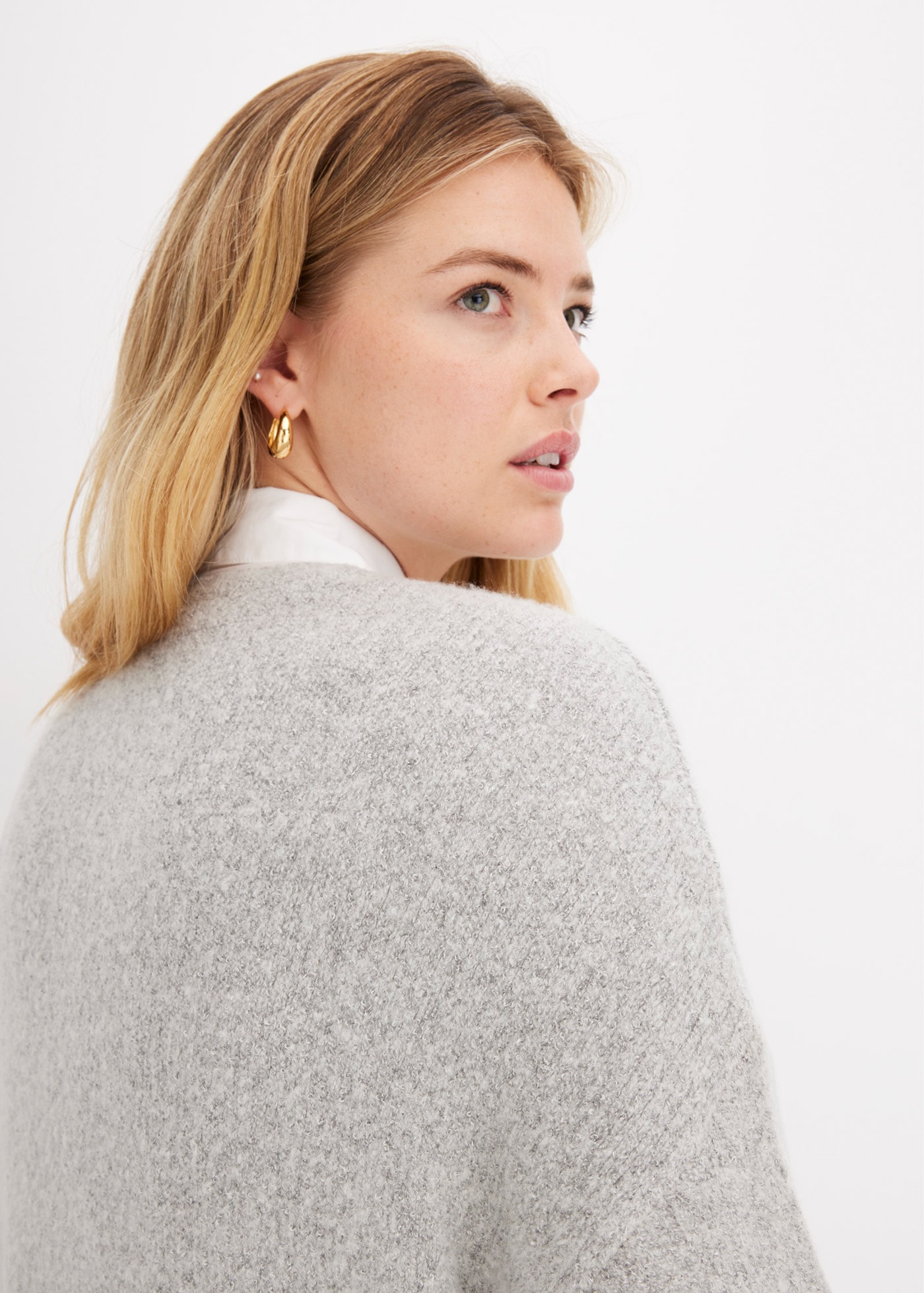 bonprix Strickjacke »Oversize-Strickjacke« Oversize-Strickjacke