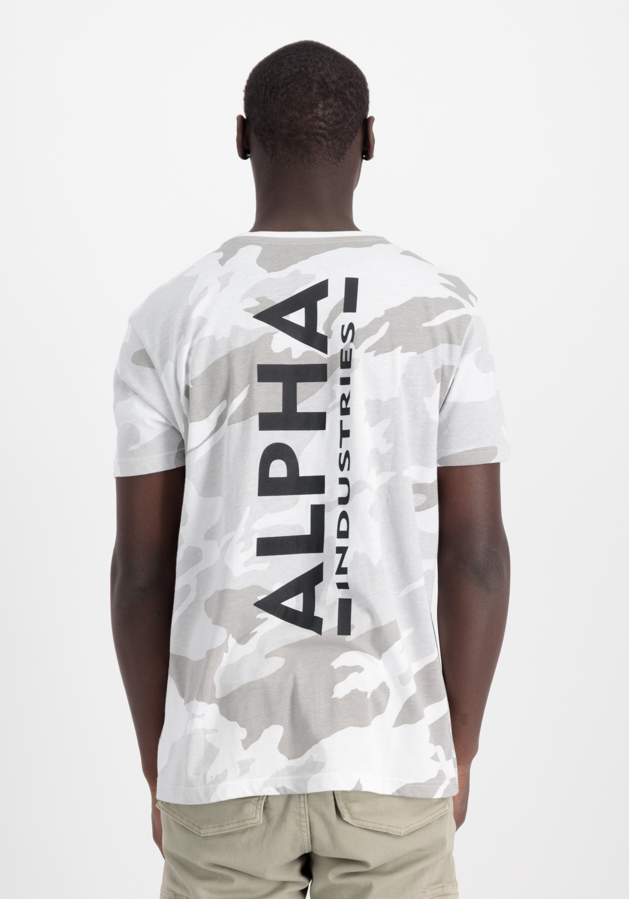 online »Alpha Men bei Industries T kaufen OTTO Camo« T-Shirt - Industries Alpha Backprint T-Shirts