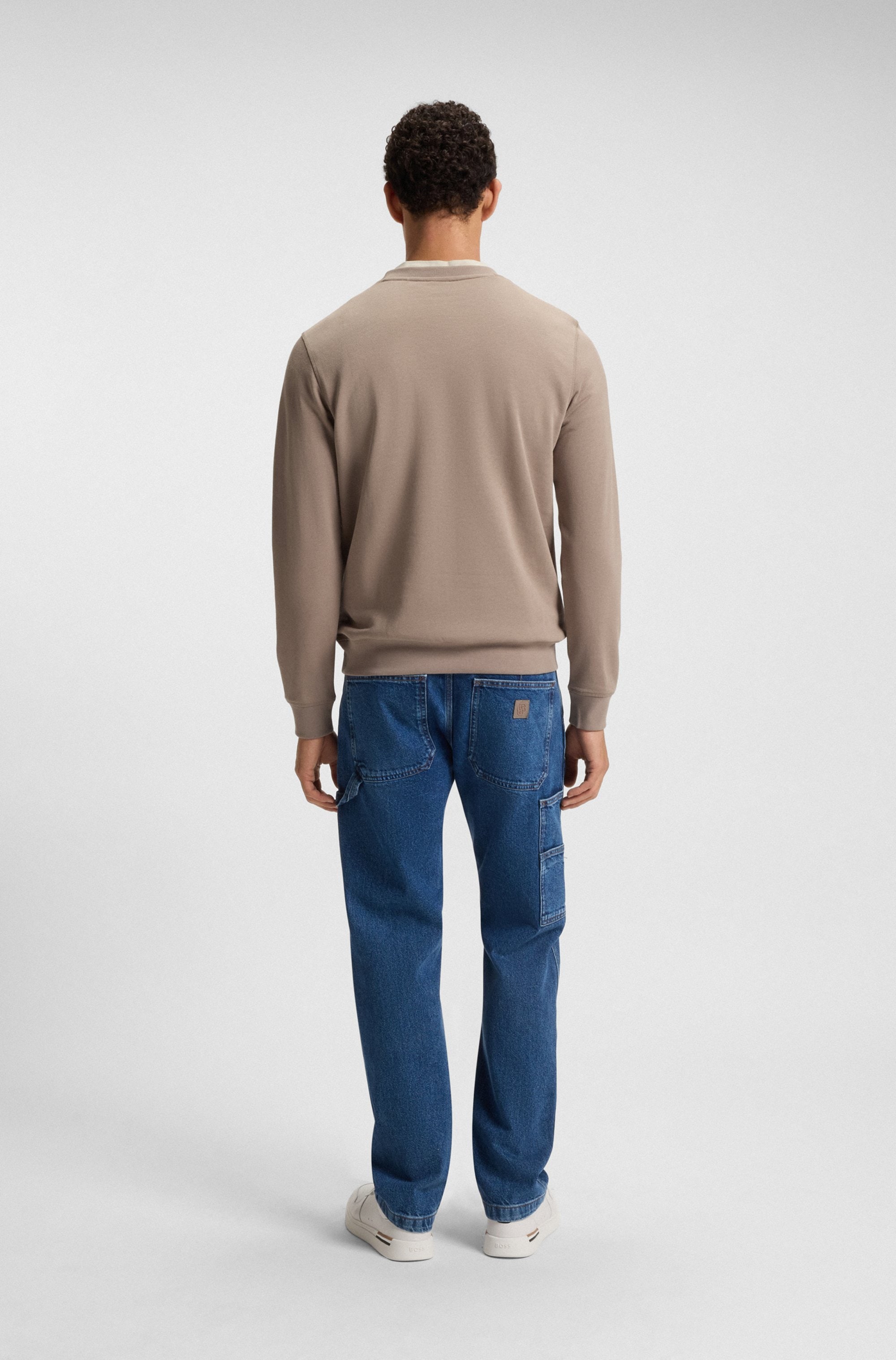 BOSS ORANGE Sweatshirt »Westart«, mit BOSS Logopatch