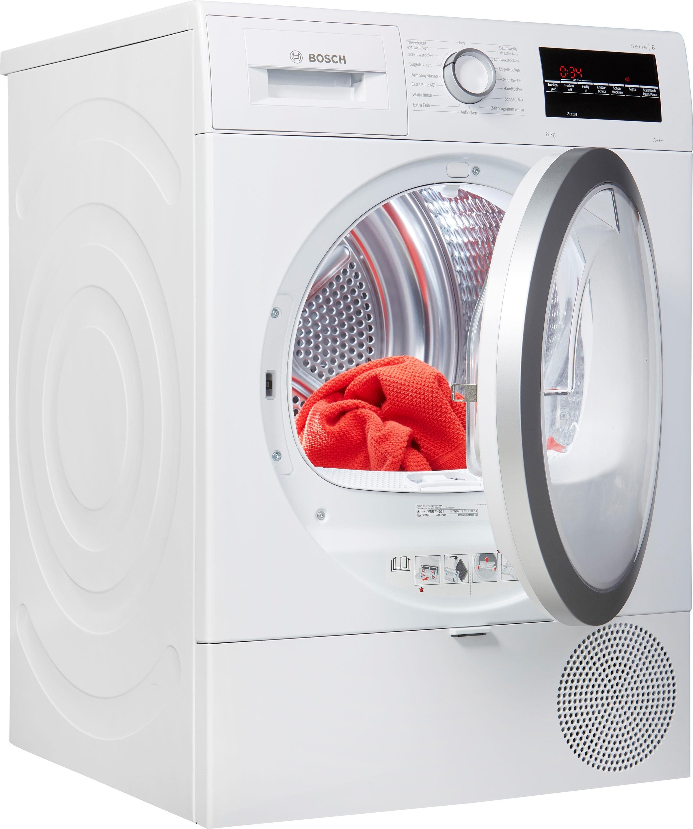 BOSCH Wärmepumpentrockner »WTR87440«
