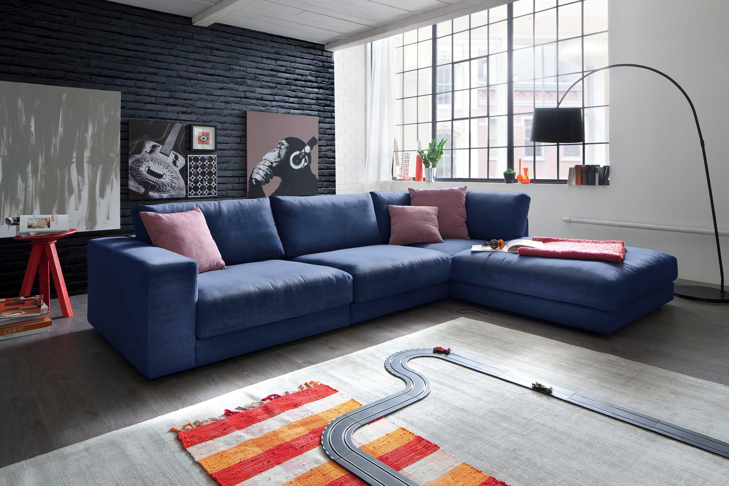 3C Candy Ecksofa »Enisa II L-Form«, bestehend aus Modulen, daher auch individuell aufstellbarbar