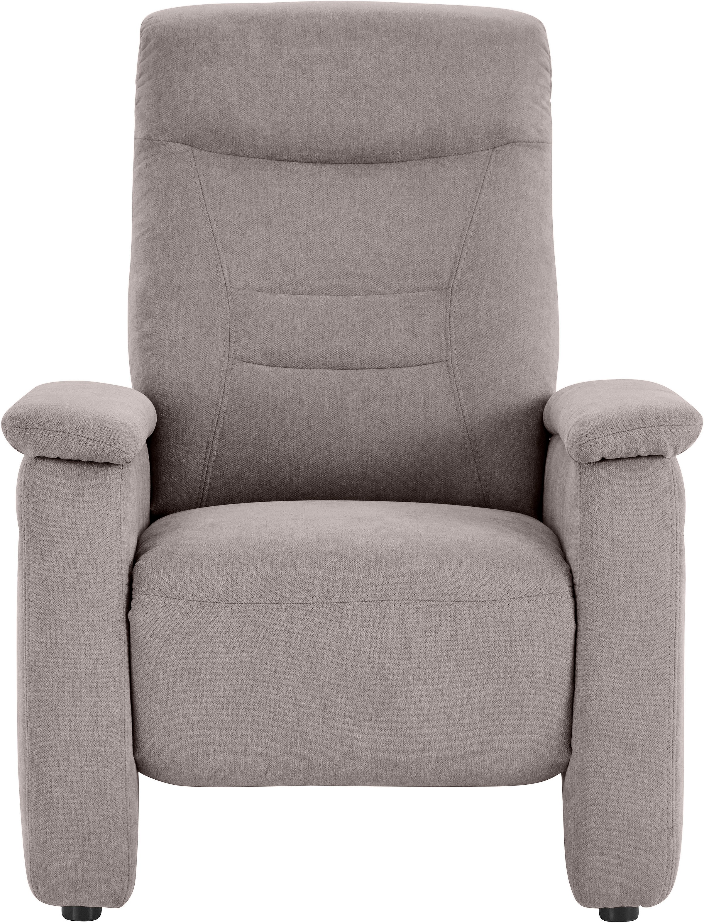 exxpo - sofa fashion Relaxsessel »Ascoli, Relaxsessel, Loungesessel, Hochlehnsessel«, mit Relaxfunktion