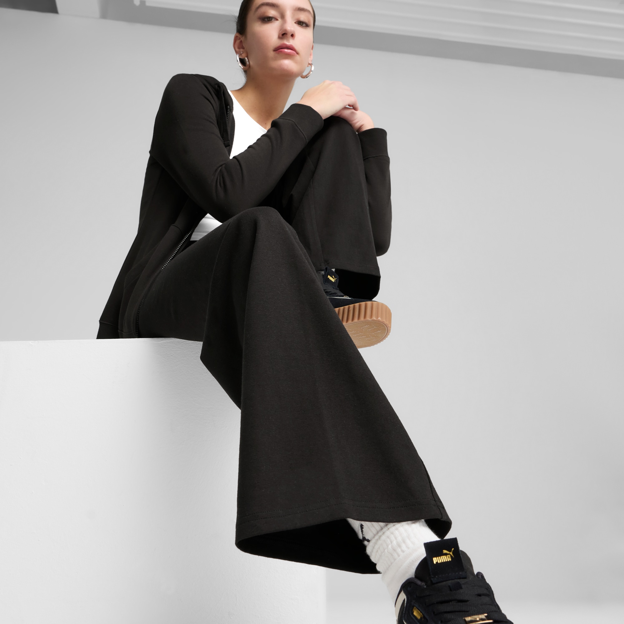 PUMA Leggings »ESS SMALL NO. 1 LOGO HIGH-WAIST STRAIGHT LEGGINGS«