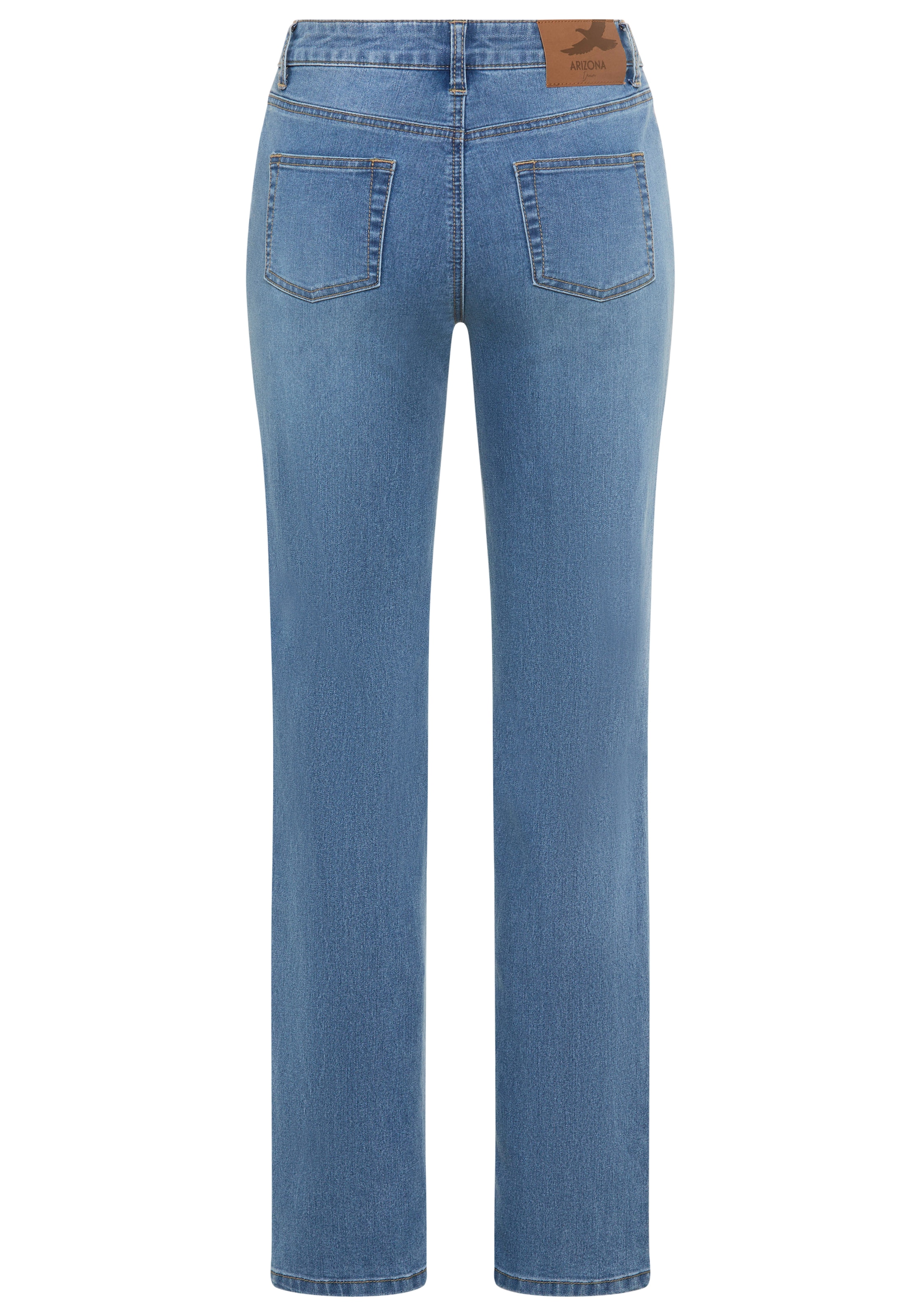 Arizona Gerade Jeans gerade geschnitten, normale Passform, hohe Leibhöhe