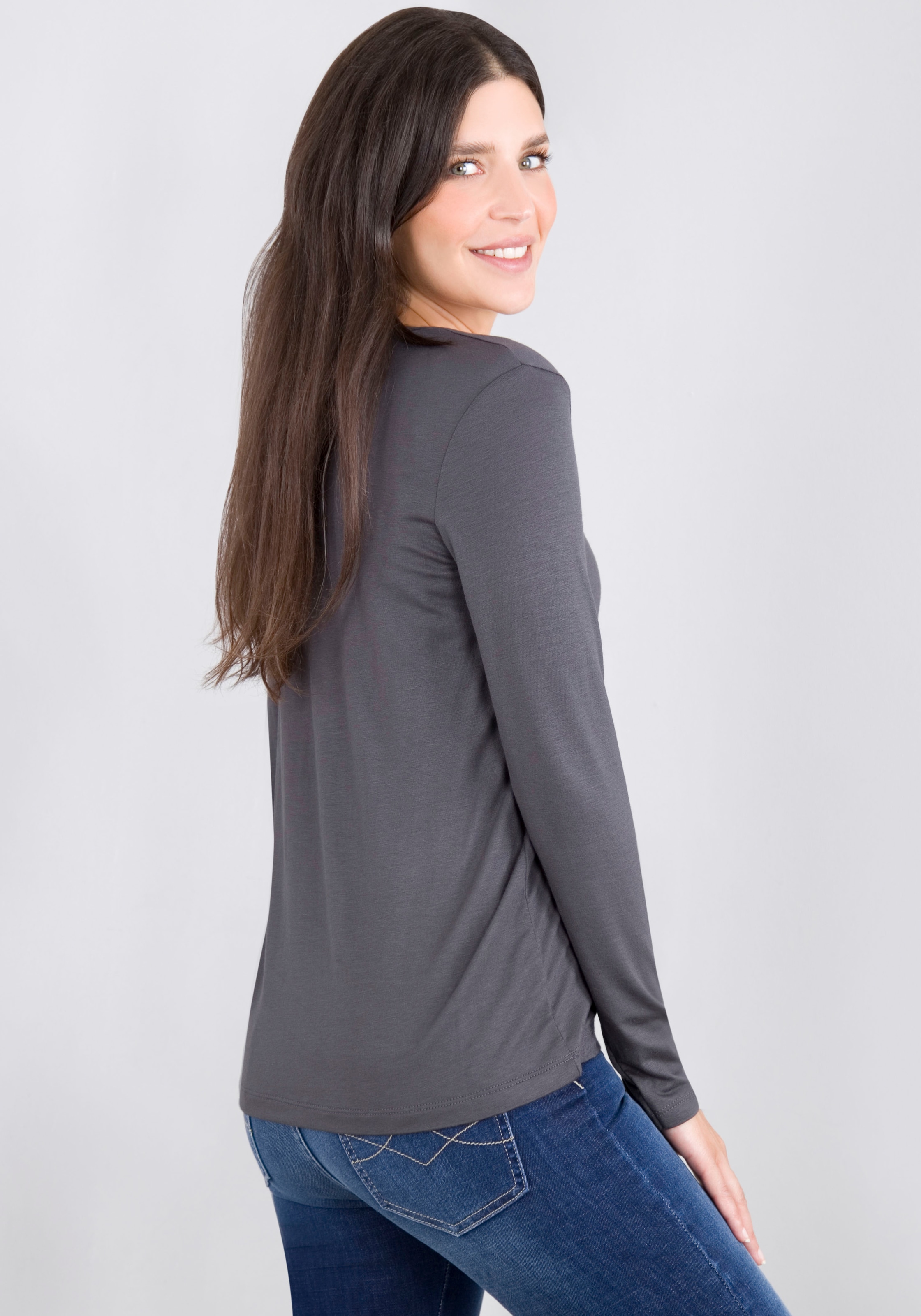 Please Jeans Langarmshirt