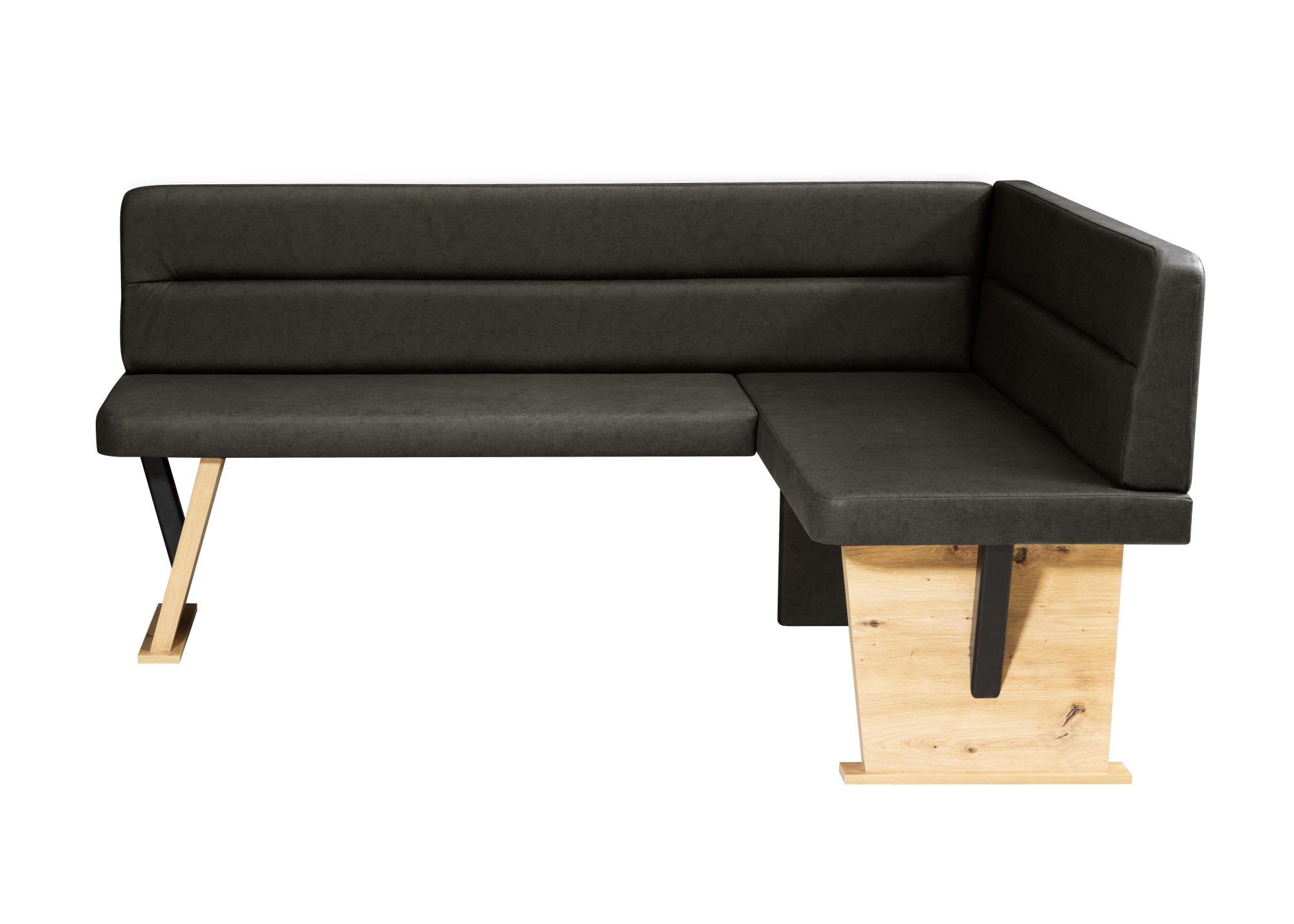 Home affaire Eckbankgruppe »Laros Sitzgruppe, Eckbank, Stühle, Tisch«, (Set, 4tlg Set), perfekt für Küche, Esszimmer, Wohnzimmer, Bestseller