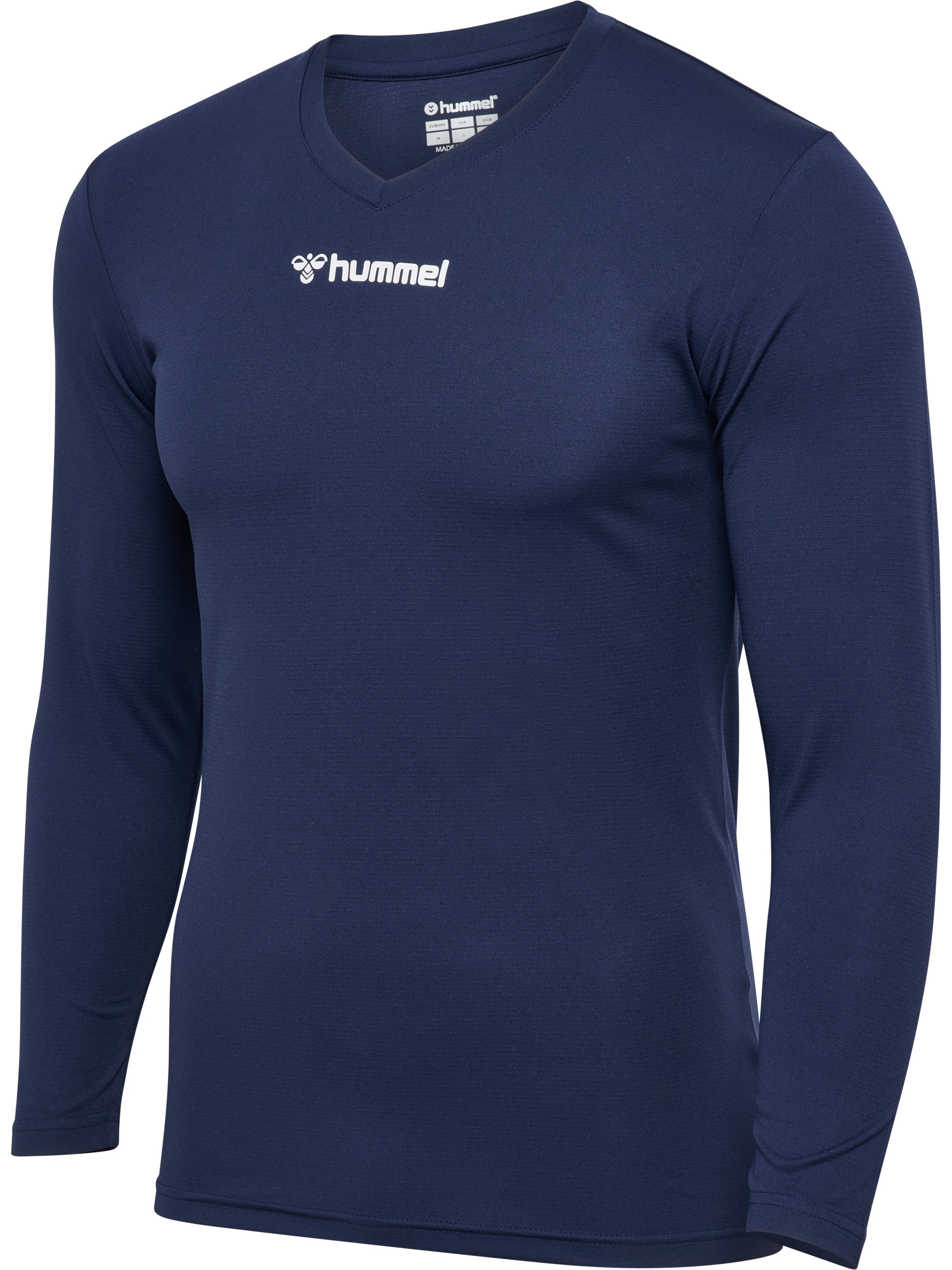 hummel Trainingsshirt »HMLBL ESSENTIAL TEE L/S« reguläre Passform, langärmlig, atmungsaktiv, schnell trocknend