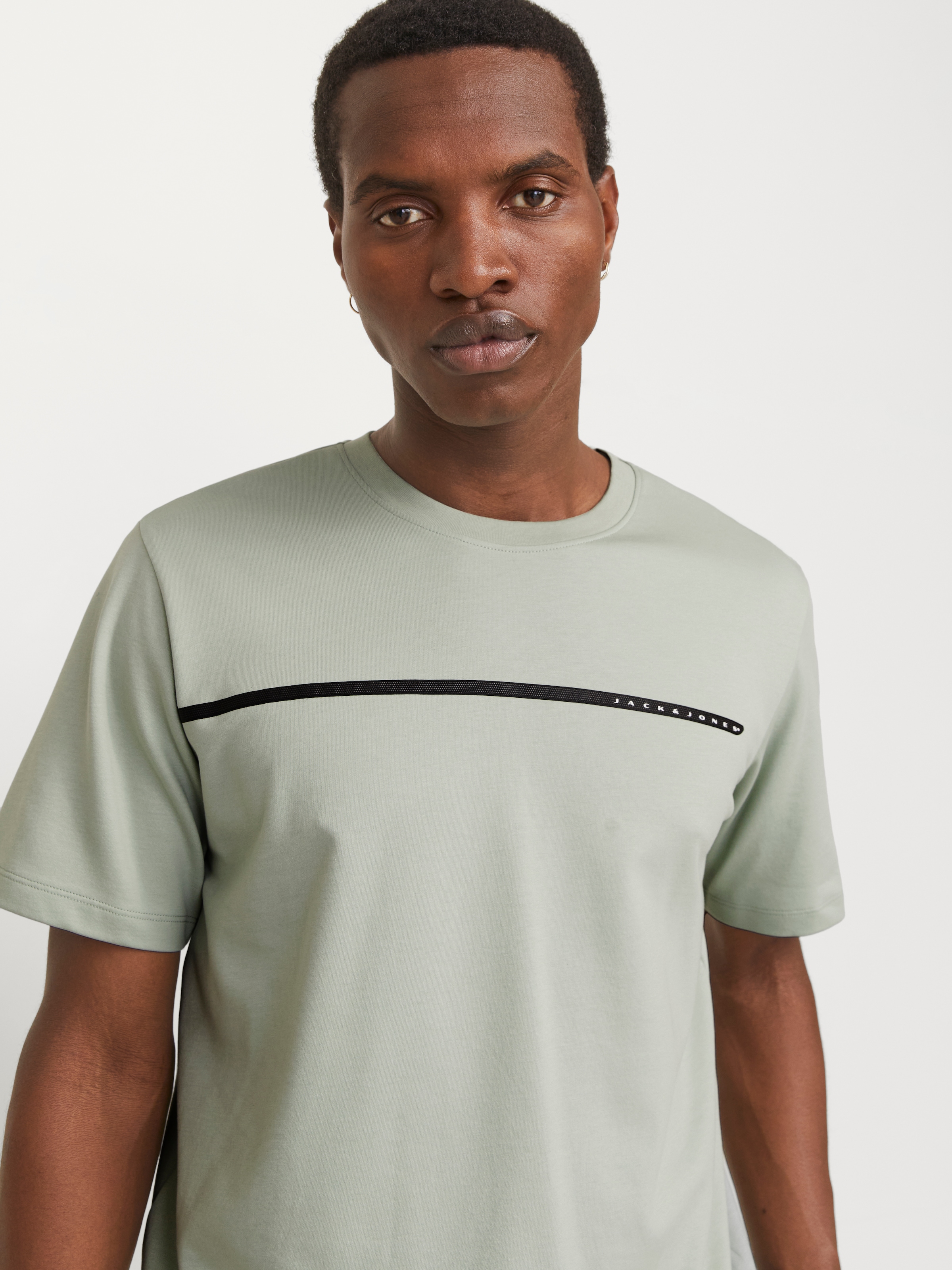 Jack & Jones T-Shirt »JCOFUSION FULL BRANDING TEE SS CREW NOOS«