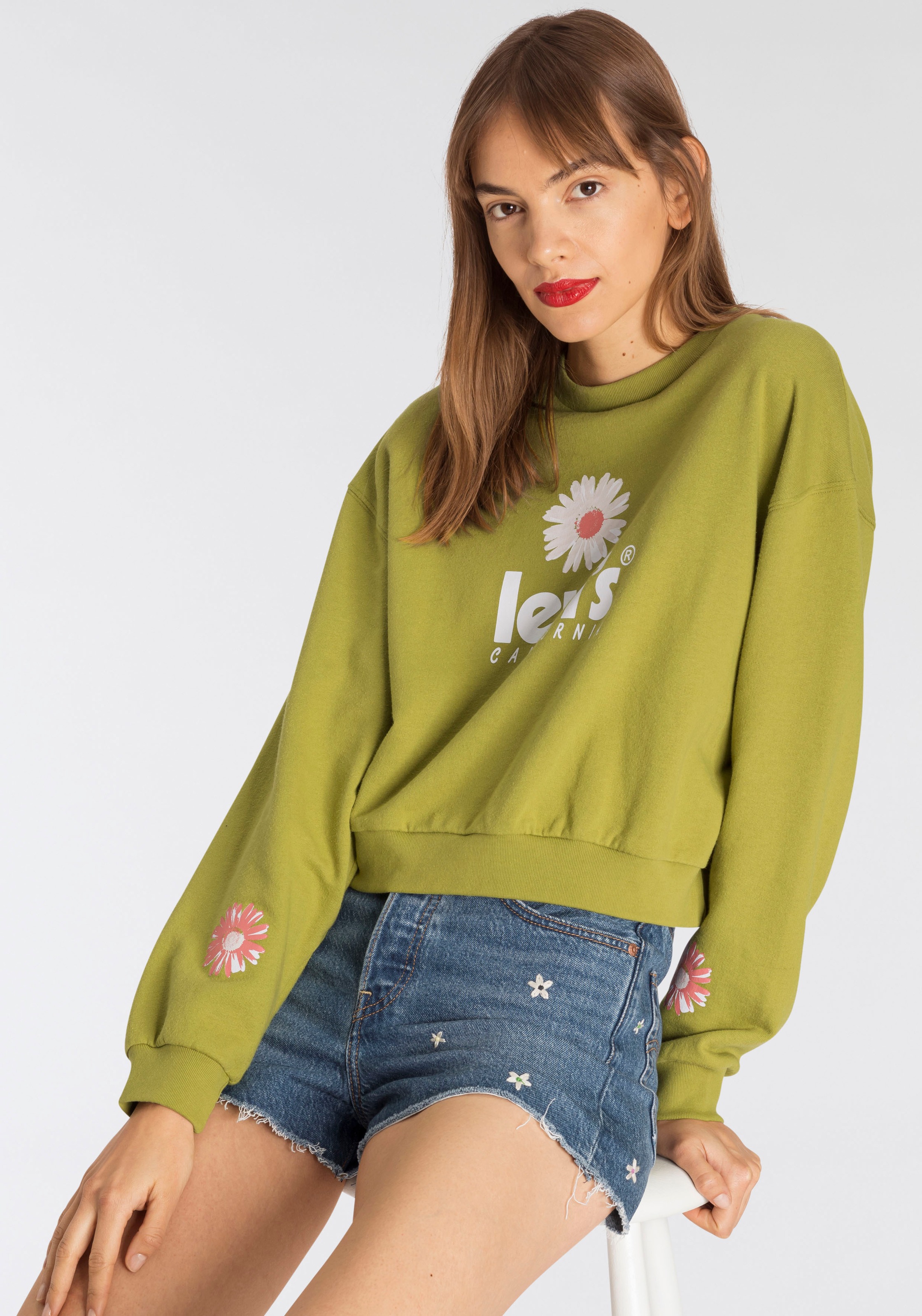Levi's® Sweatshirt »GRAPHIC VINTAGE CREW«, Weite Ärmel