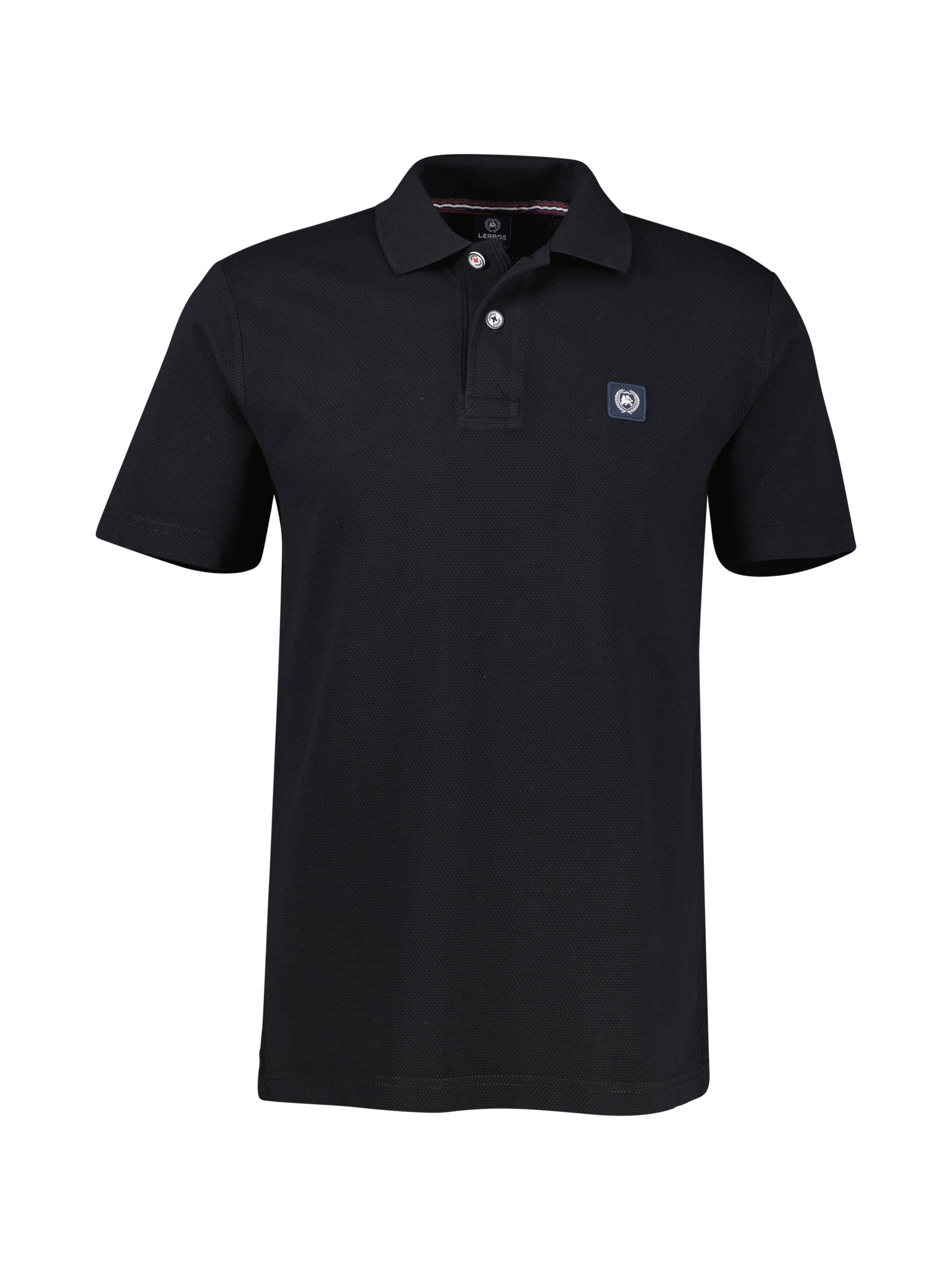 LERROS Poloshirt »Poloshirt mit Waffelstruktur aus 100 % Baumwolle«