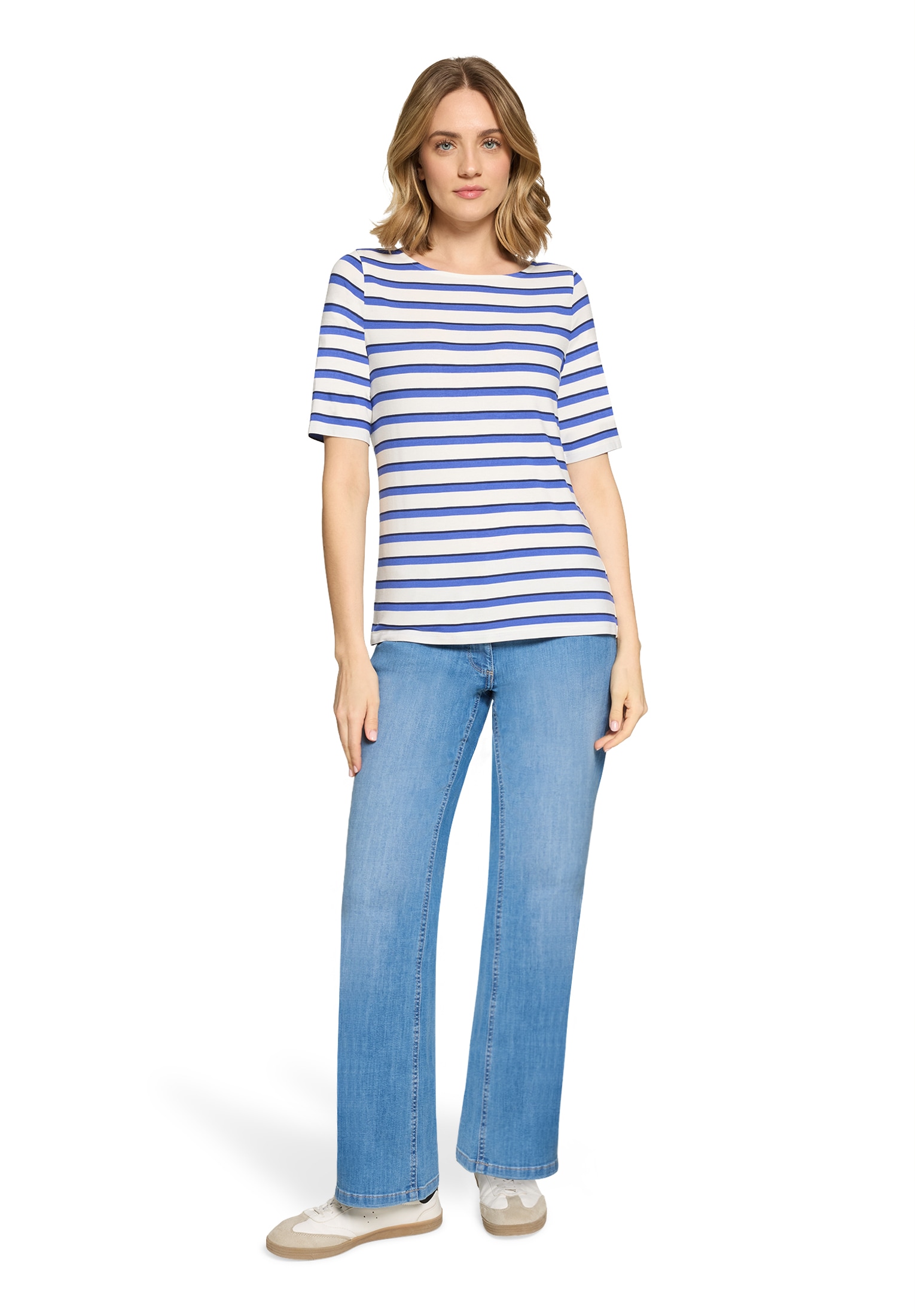 Betty Barclay 3/4-Arm-Shirt »Ringelshirt mit U-Boot-Ausschnitt«