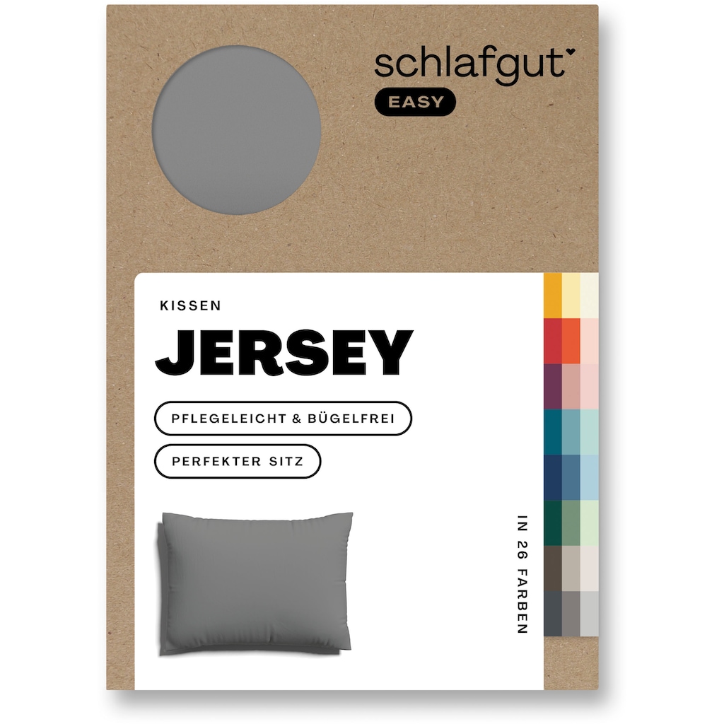 Schlafgut Kissenbezug »EASY Jersey«, (1 St.)