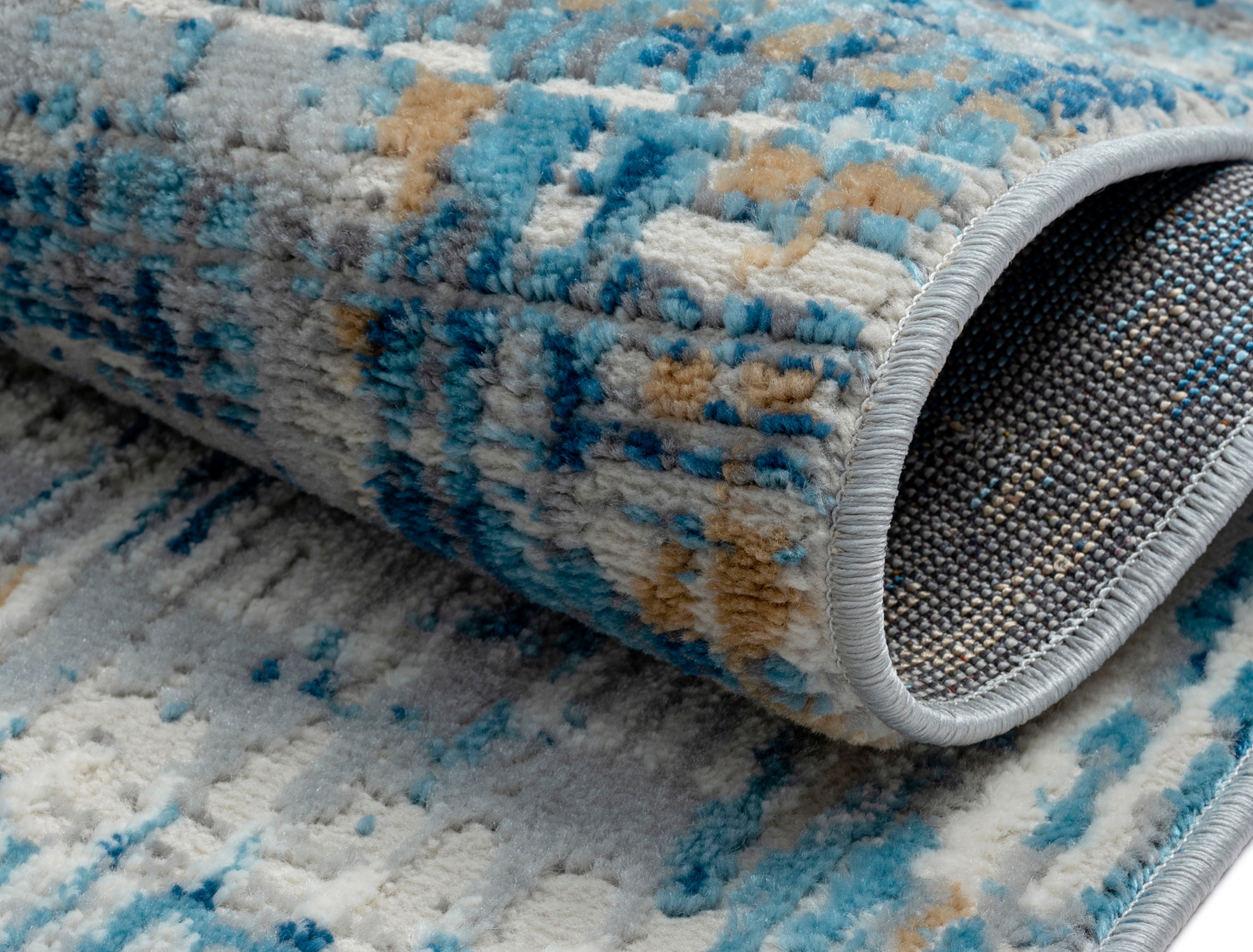 Myflair Möbel & Accessoires Teppich »My Stripes, LAGERRÄUMUNG!«, rechteckig, 8 mm Höhe, Kurzflor, Retro-Design, besonders weich durch Microfaser