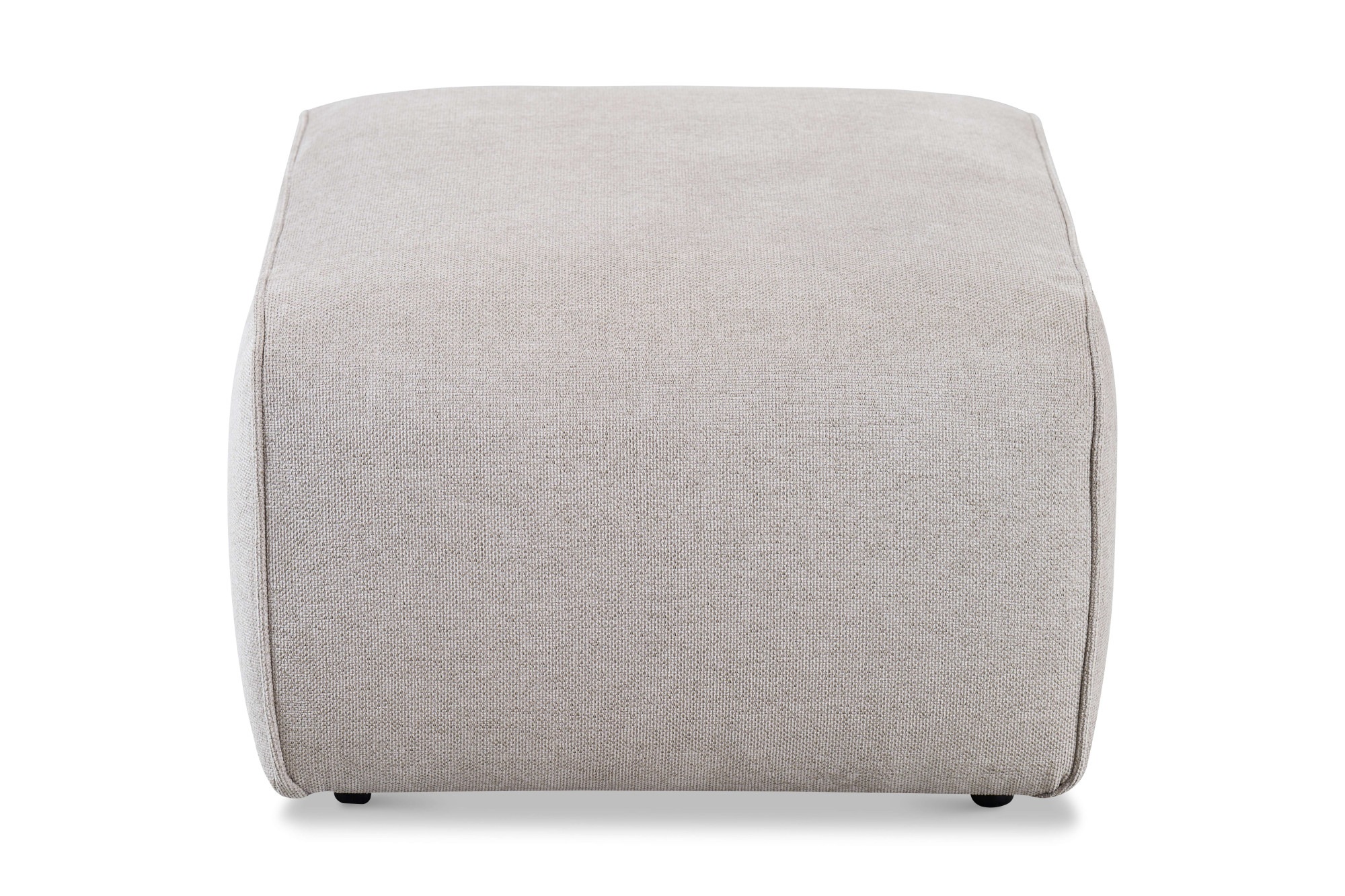 andas Polsterhocker »Noord 92/66 cm«, mit Kedernaht, schöne Serienergänzung