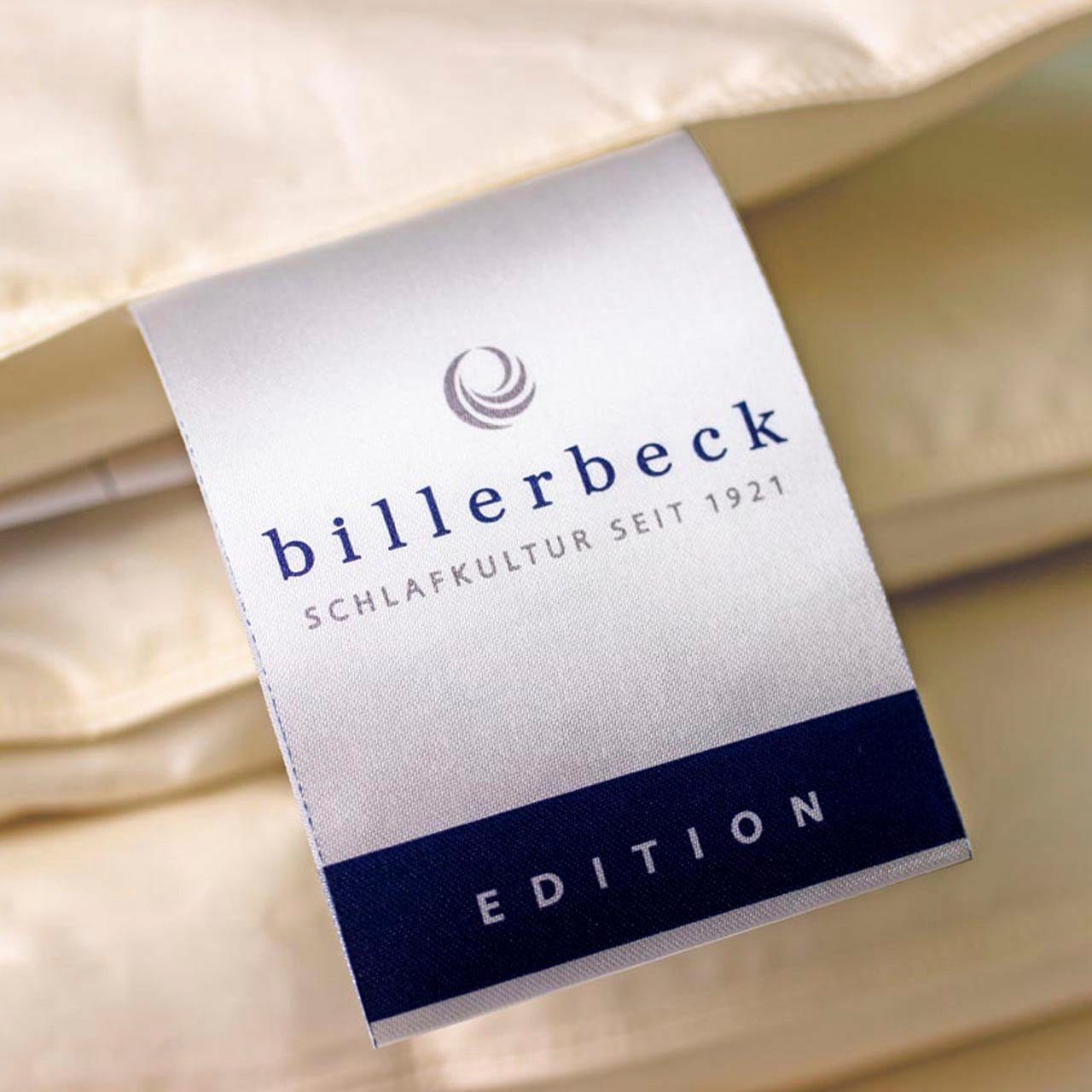 billerbeck Daunenbettdecke »E14 Greta«, warm, (1 St.), Die Decke mit dem blauen Engel