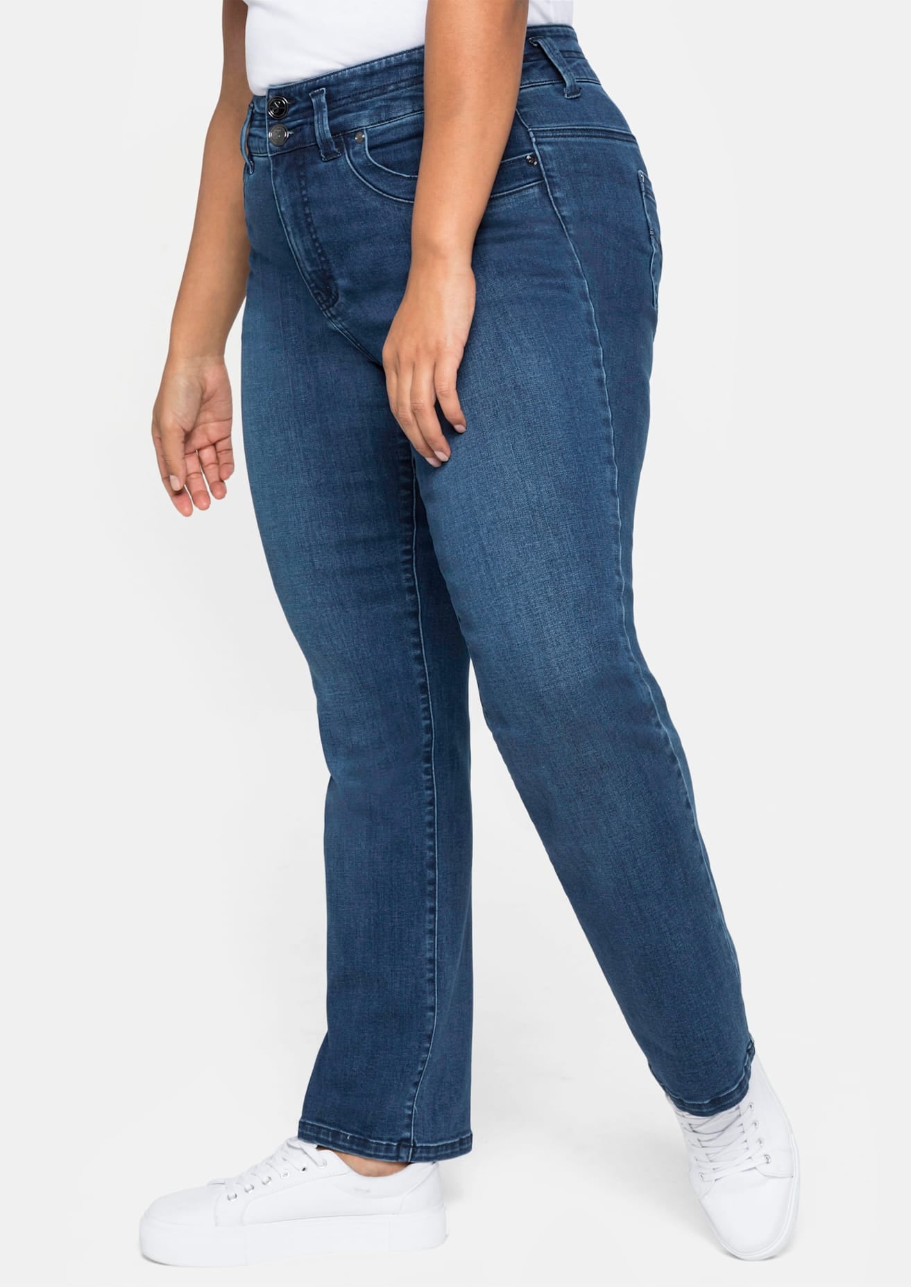 Sheego Bequeme Jeans, (1 tlg.)
