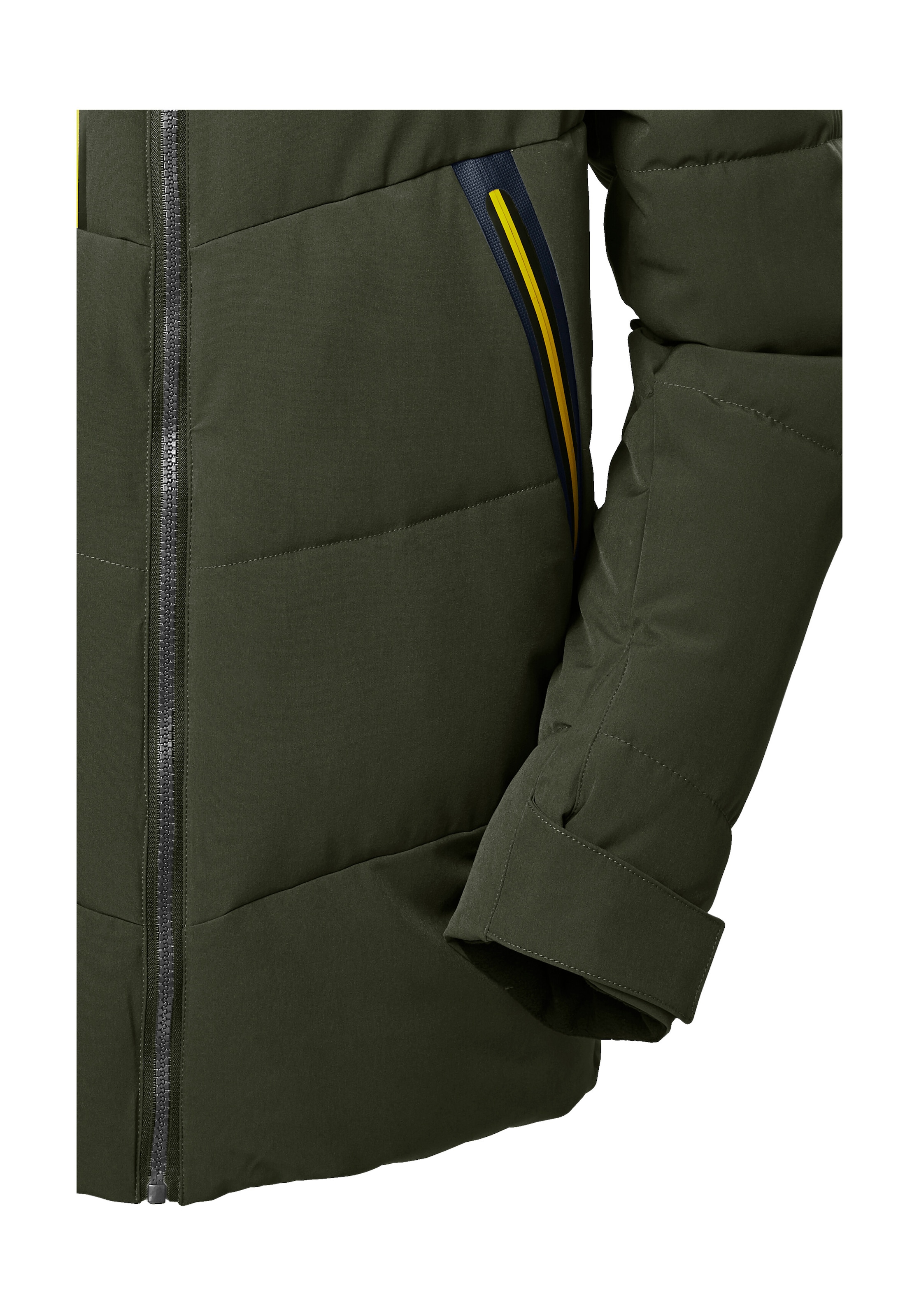 Killtec Steppjacke »KOW 1 MN QLTD JCKT«, Wasser- und windabweisende Funktionsjacke, Kapuze, recyceltes Material