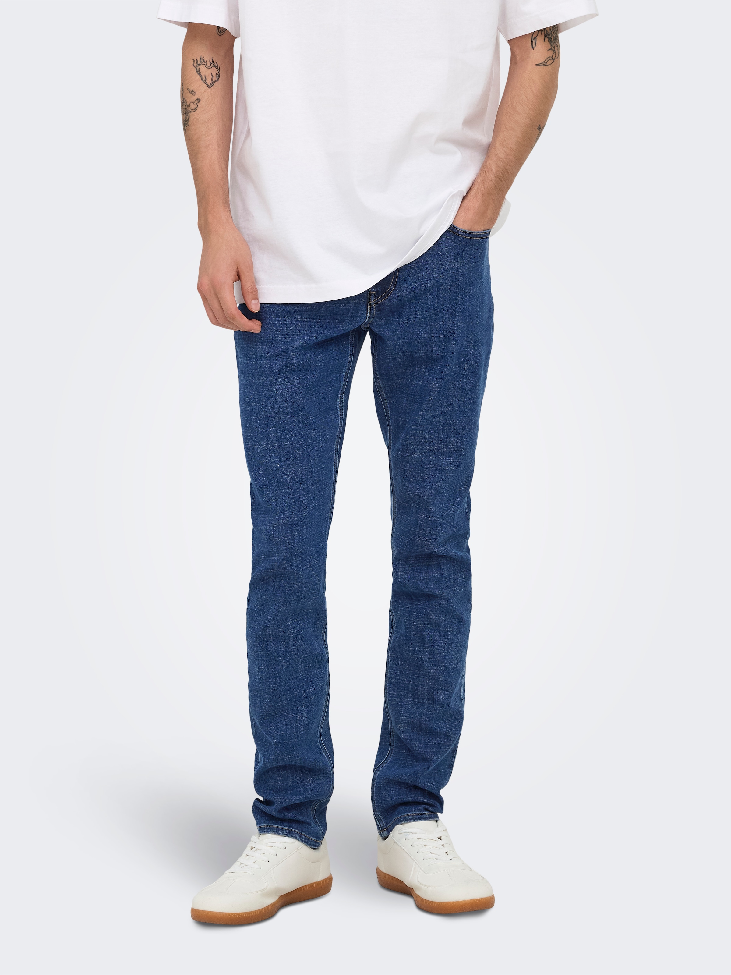 ONLY & SONS Slim-fit-Jeans »ONSLOOM SLIM PIM DNM CIFF« Baumwollmischung, slim fit