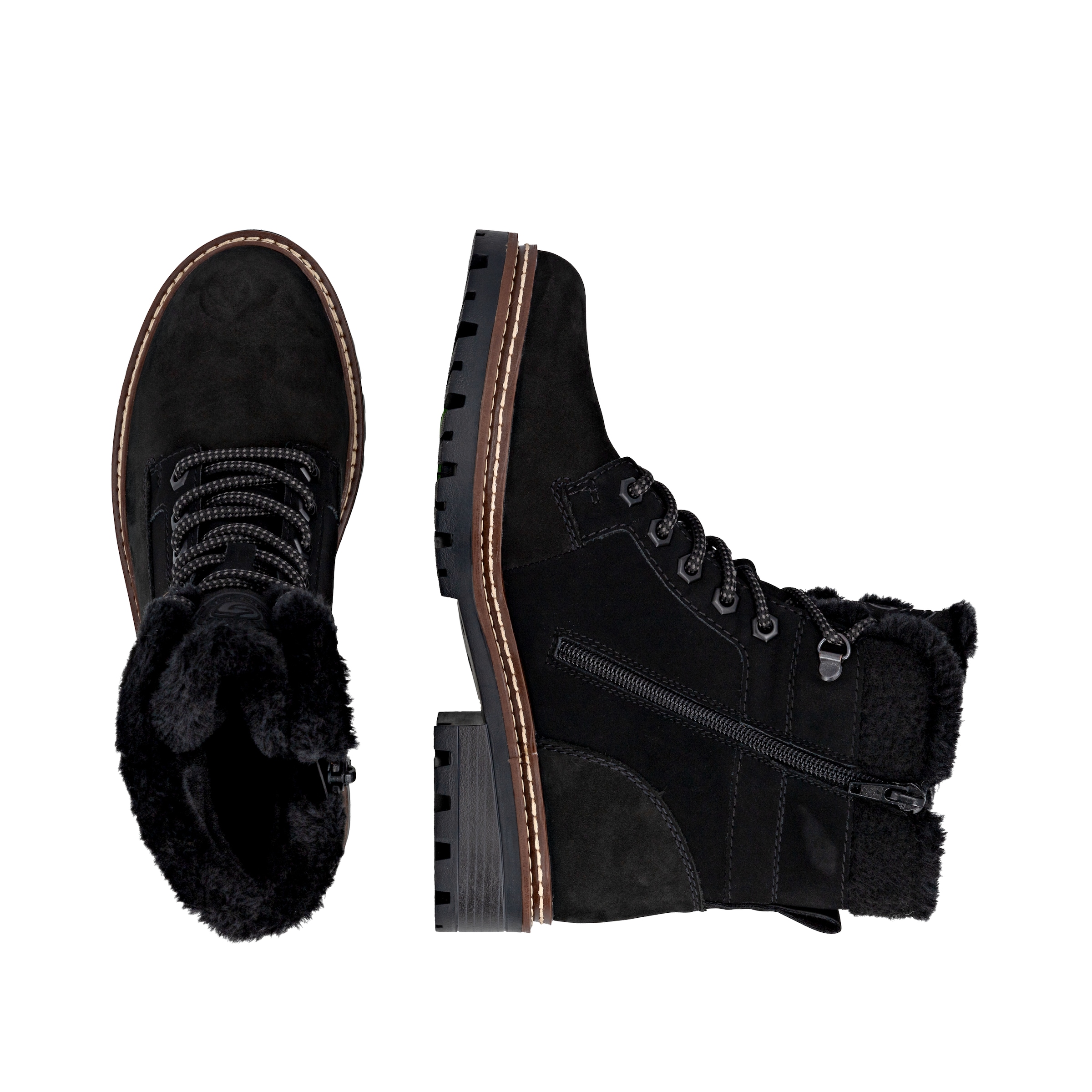 Remonte Winterstiefelette »Elisabeth Hurley-Collection«  Schnürboots mit wasserabweisender TEX-Membran und Fiber Grip