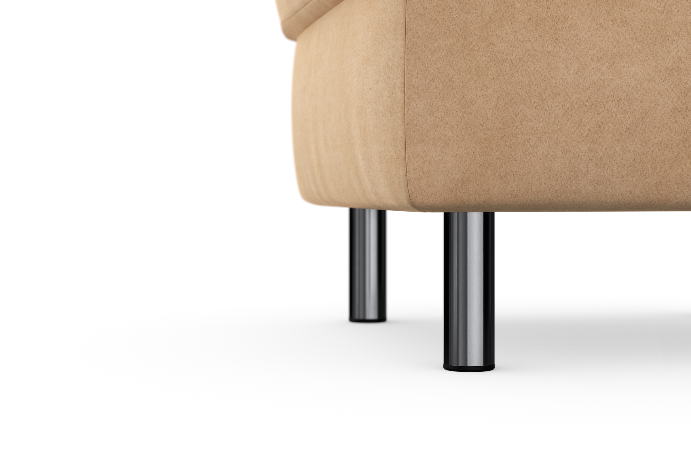 sit&more Stauraumhocker »Sinatra« Sitzfläche ist abnehmbar, chromfarbene Metallfüße