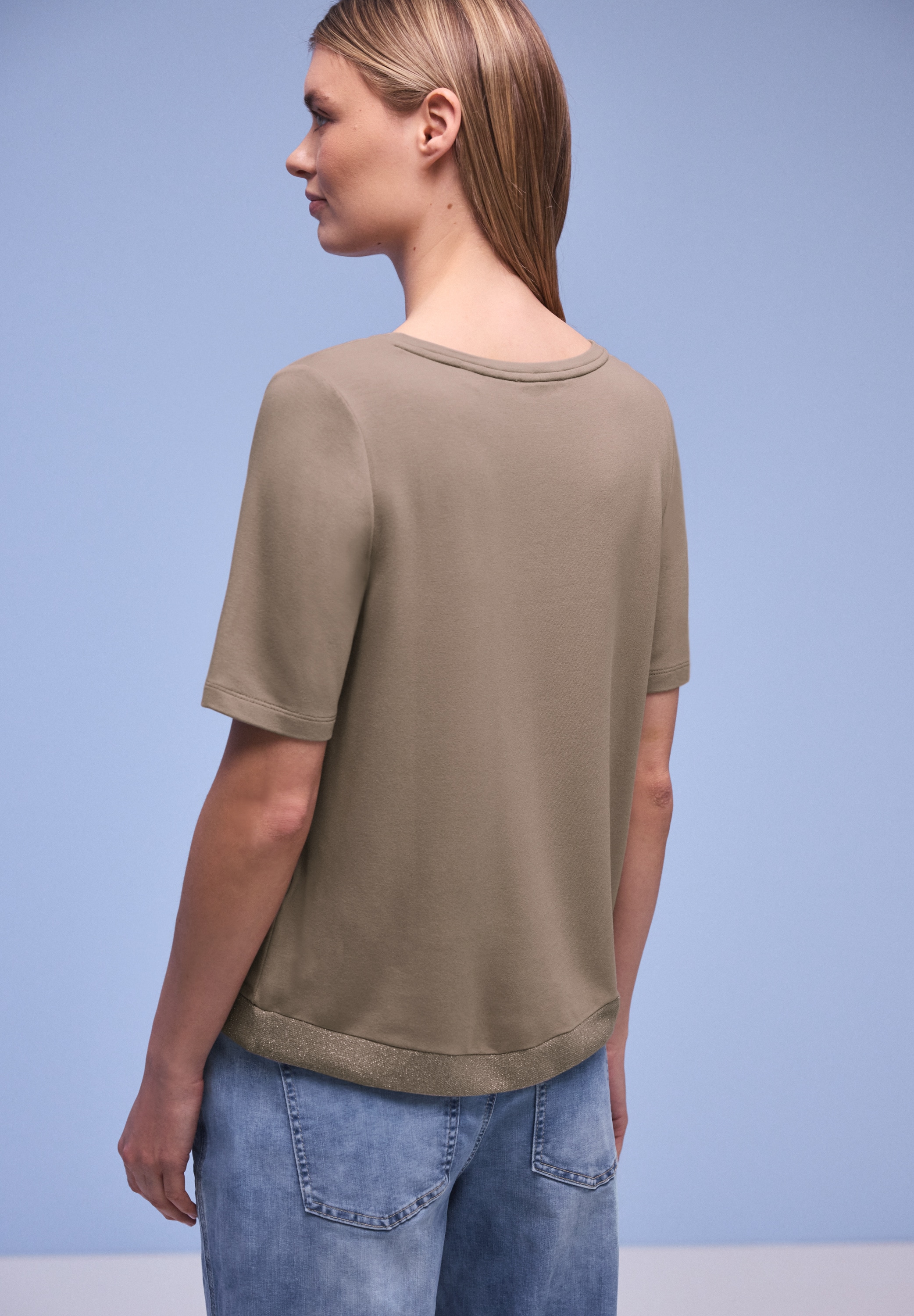 STREET ONE Kurzarmshirt mit Print