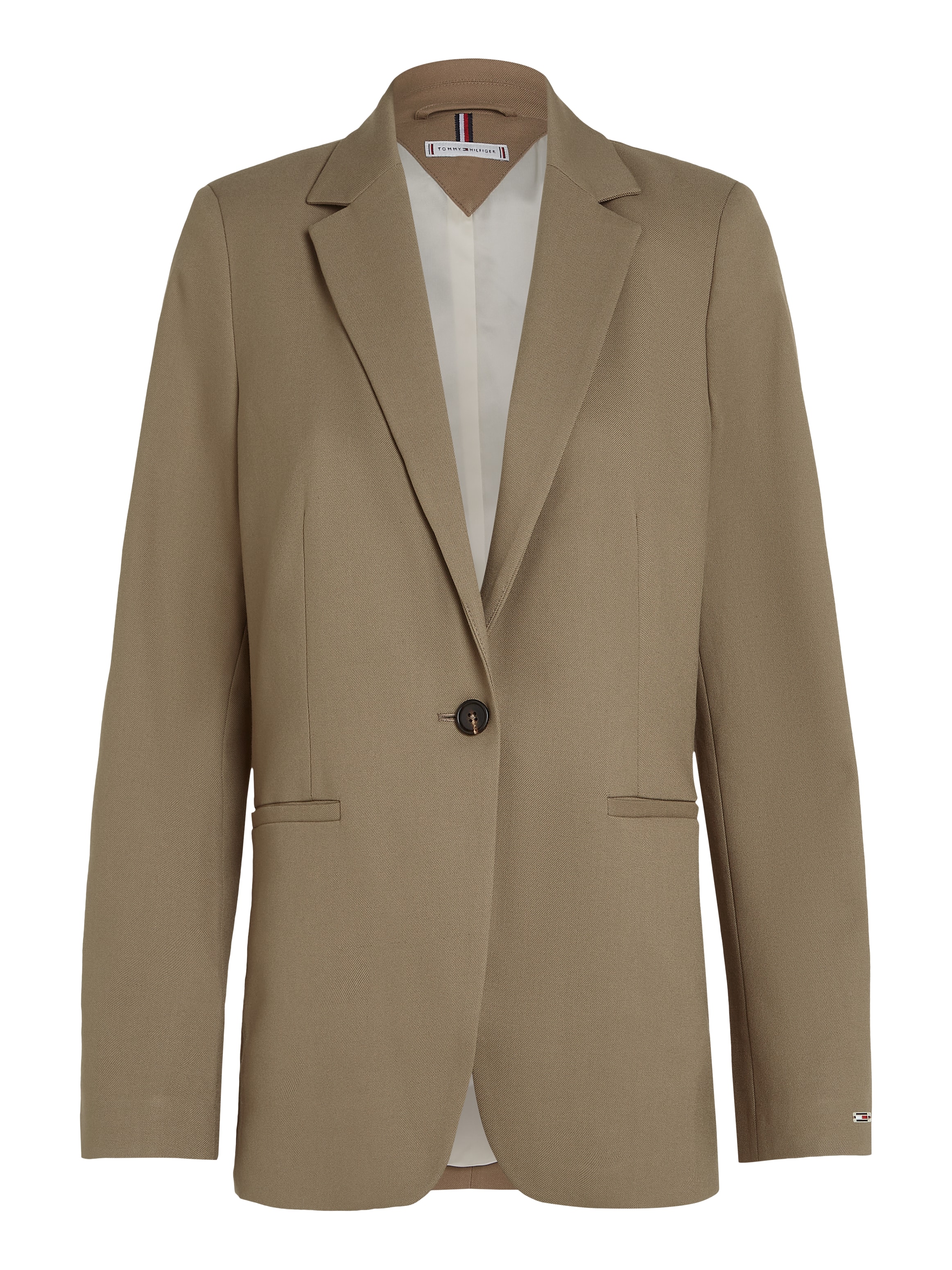 Tommy Hilfiger Longblazer »SMD CORE REGULAR SB BLAZER«, mit Logostickerei