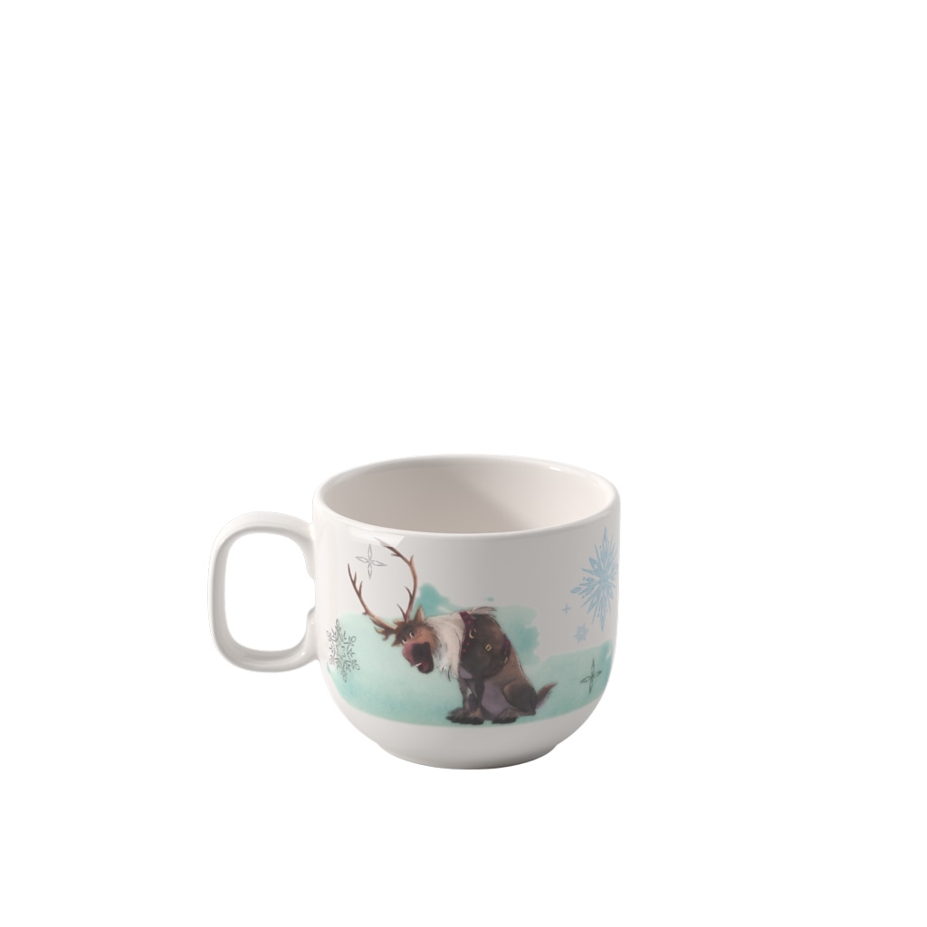 Villeroy & Boch Kinderbecher »Becher mit Henkel Disney Frozen 170 ml 6er Set bunt« Spülmaschinenfest, Mikrowellensicher