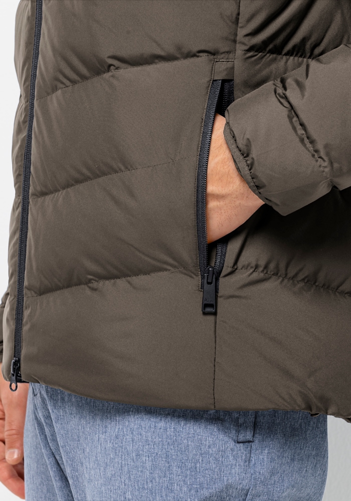 Jack Wolfskin Daunenjacke »COLONIUS JKT M«, mit Kapuze