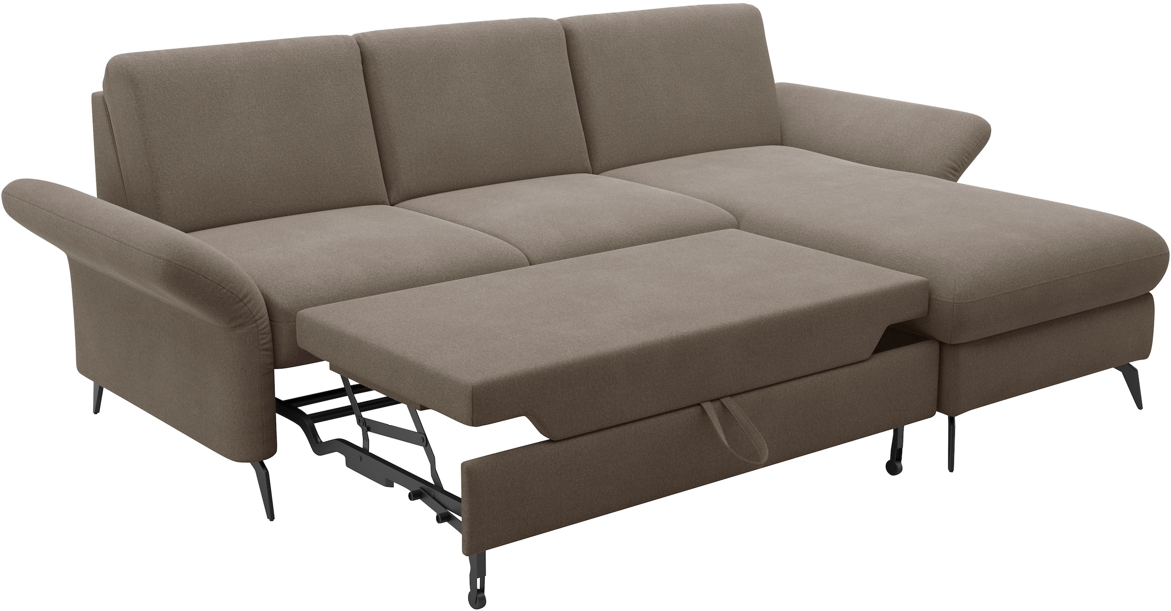 Home affaire Ecksofa »Rochelle«, wahlweise mit Bettfunktion, Bettkasten und Armteilverstellung